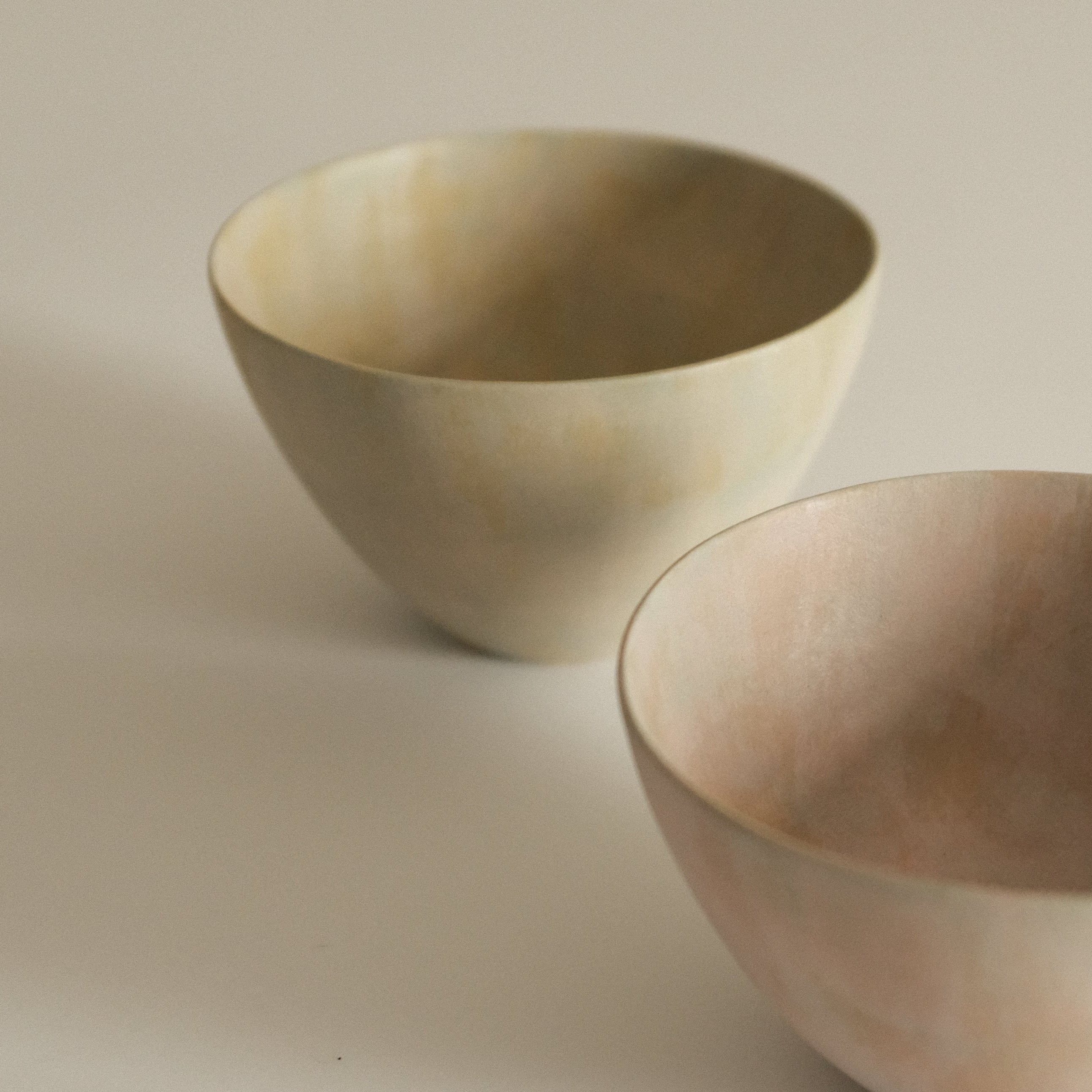 Makoto Saito Palette Green Yellow Round Cup