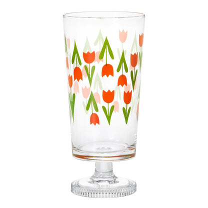 Aderia Retro Japan Collec Tulip Glass with Legs