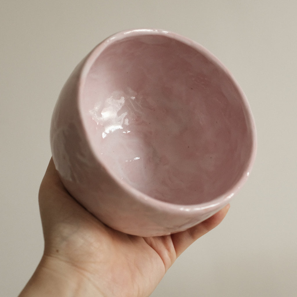 Hatsuichi Japan Sakura Shino Tataki Chawan Matcha Bowl Minoware