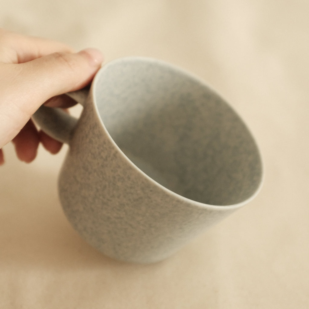 yumiko iihoshi unjour aspres midi matin cup nami light blue pattern