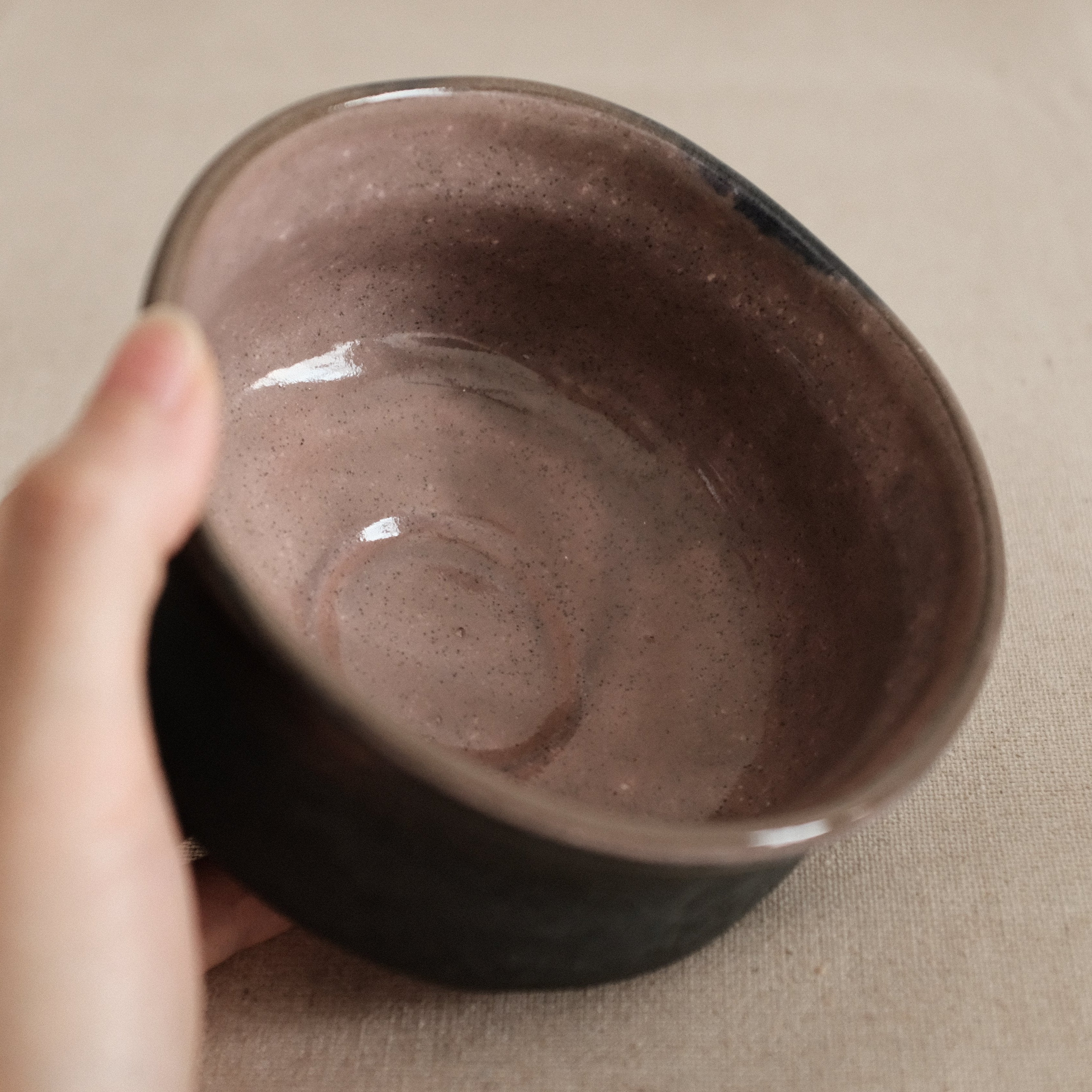 Hatsuichi Japan Momo No Dōkutsu Chawan Matcha Bowl Tea Bowl Japan Minoware
