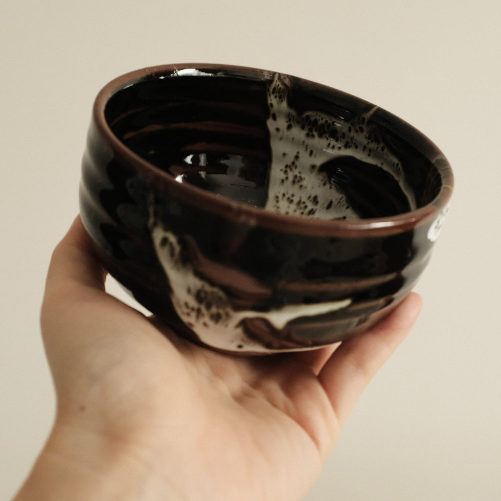 Hana Izumi Kiln Japan Maruchikara Multicolours Nodate Chawan Matcha Bowl Aritaware