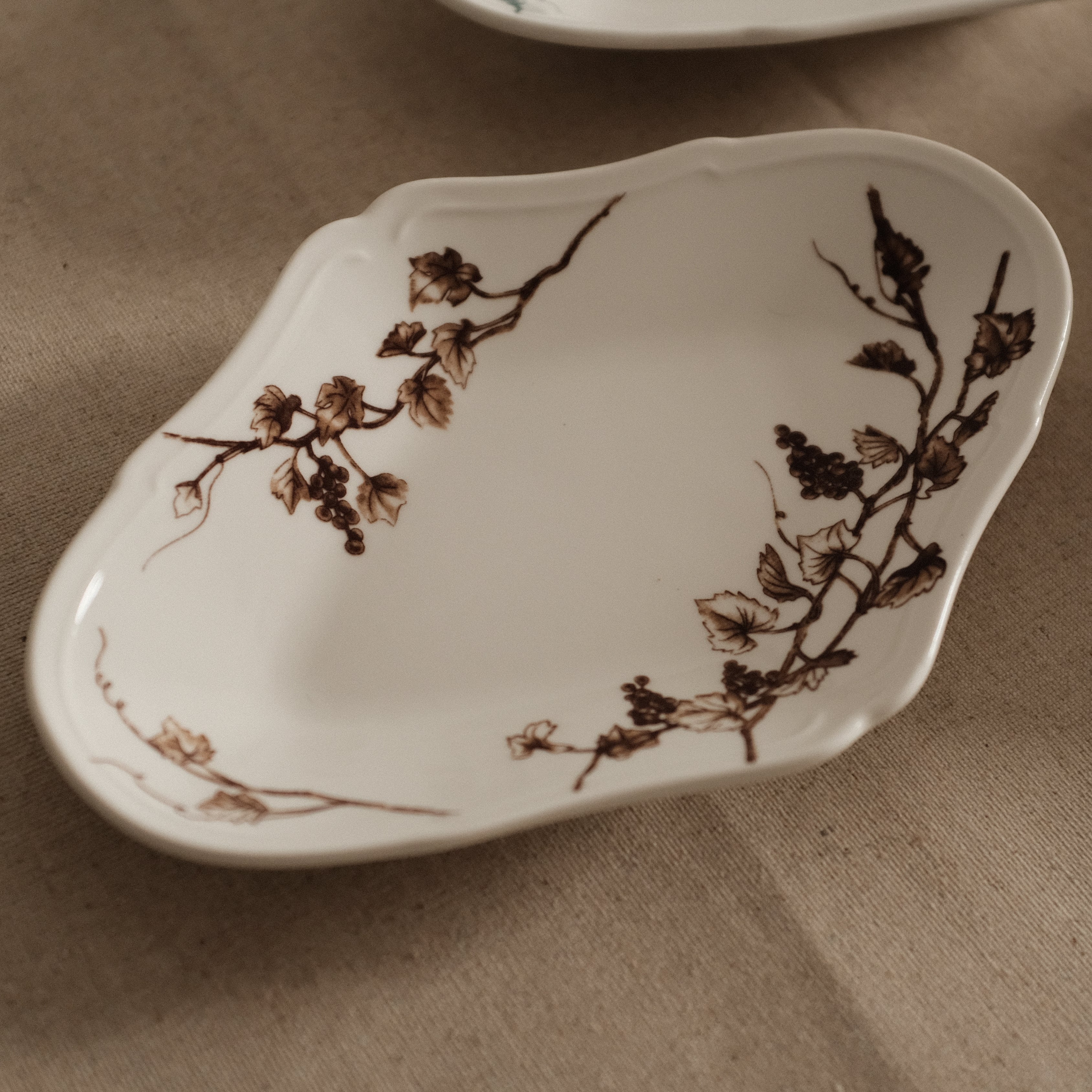Studio M' Japan Vigne Plate Brown