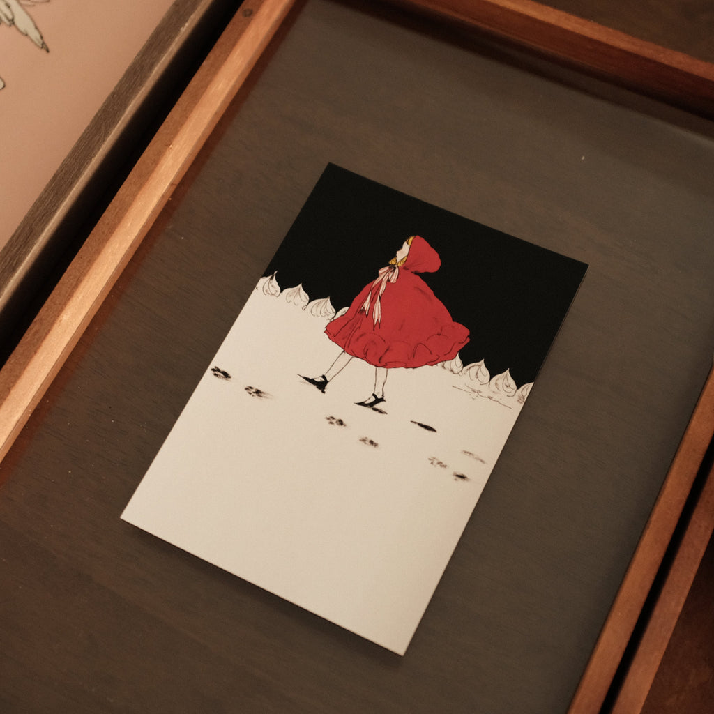 Kurahashi Rei Strawberry Shortcake Postcard