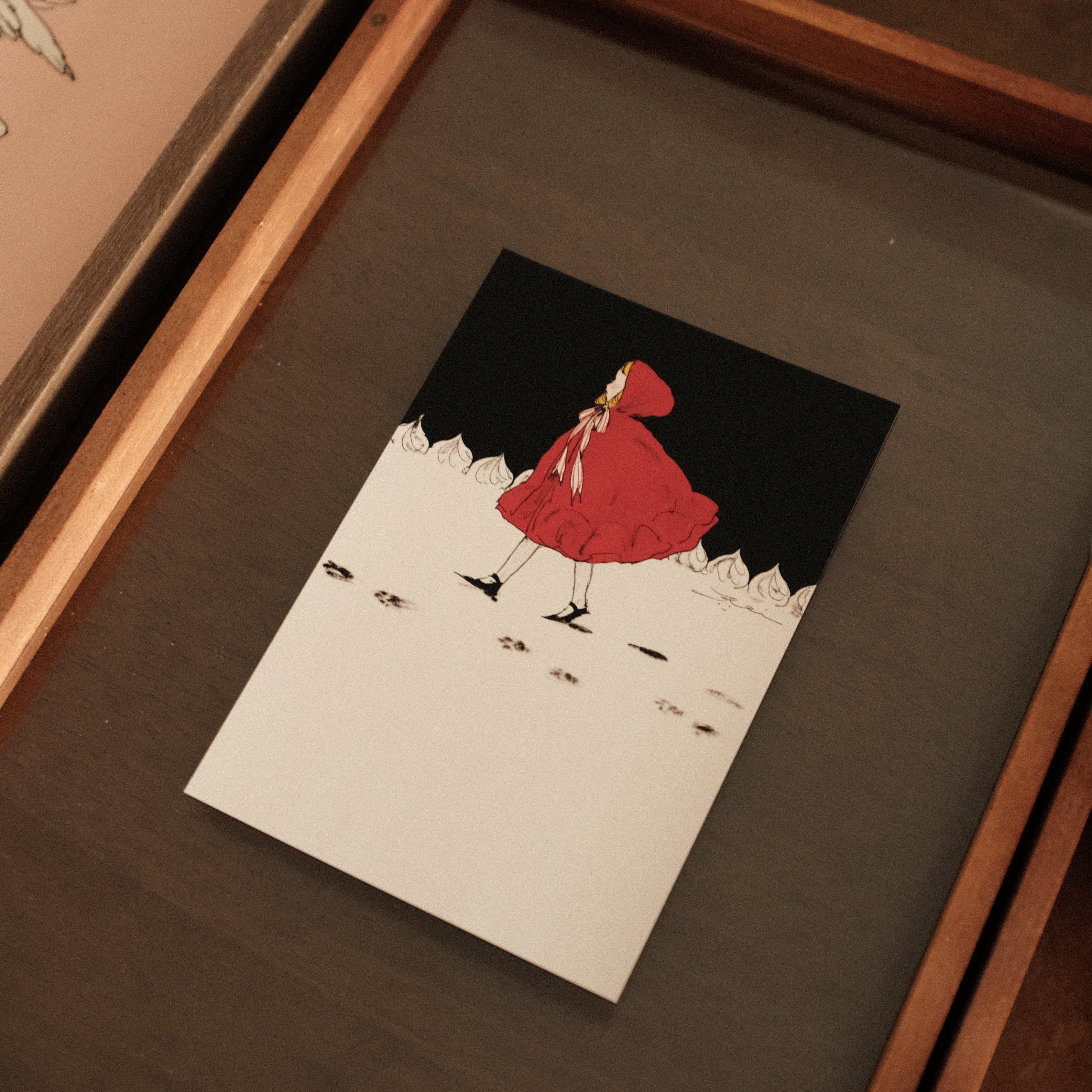 Kurahashi Rei Strawberry Shortcake Postcard