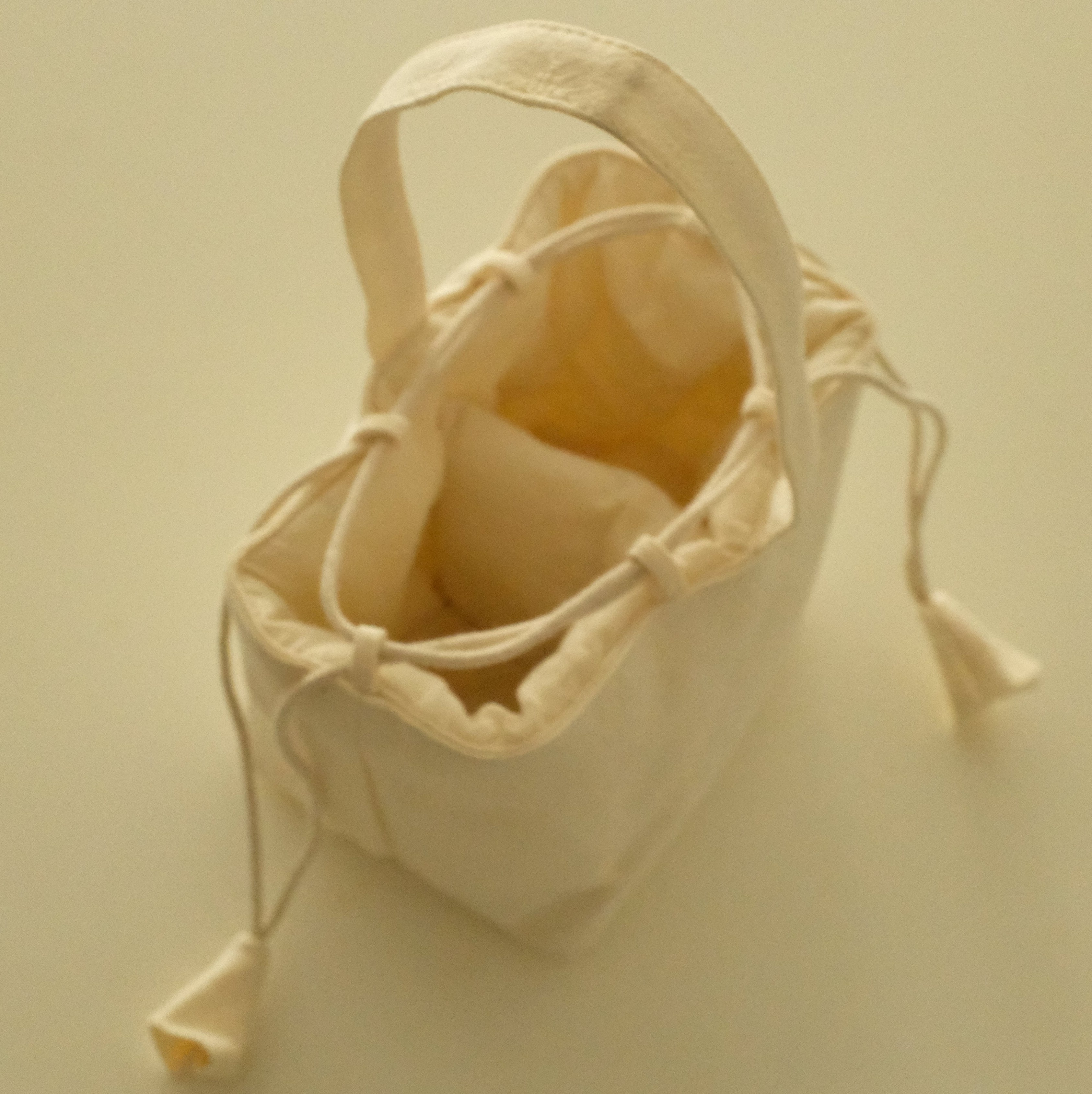 Atelier Cha Floral Stitch Cotton Linen Portable Storage Tea Bag Tea Set Organiser