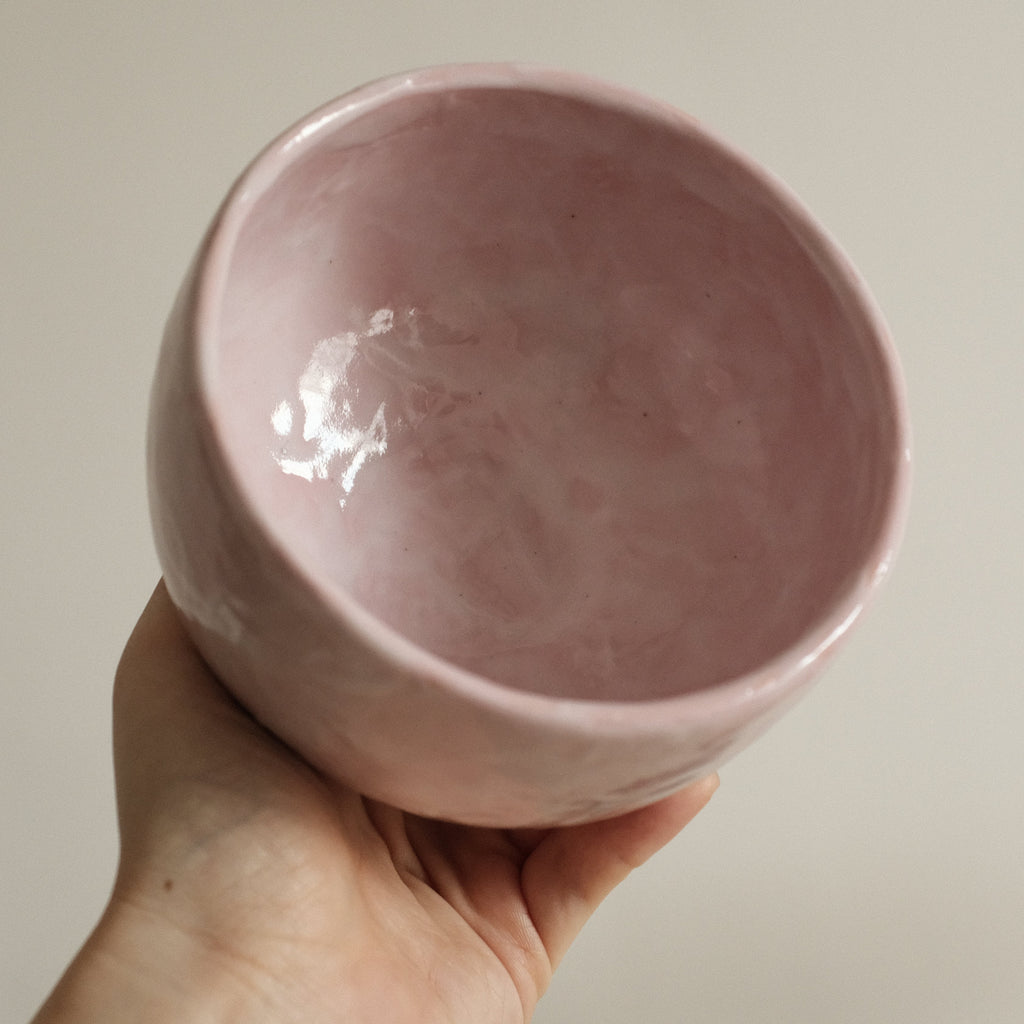 Hatsuichi Japan Sakura Shino Tataki Chawan Matcha Bowl Minoware