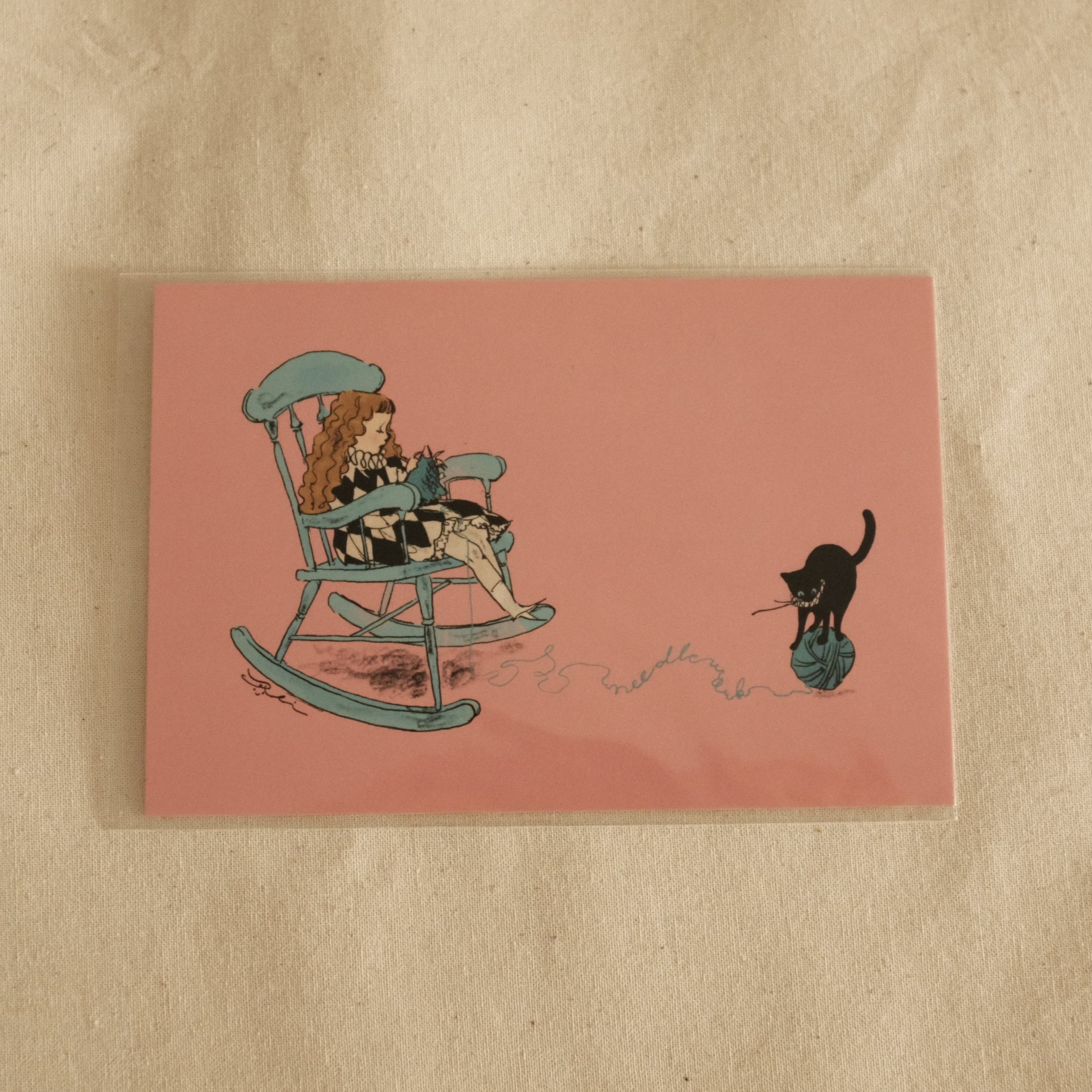 Kurahashi Rei Silent Circus Postcard