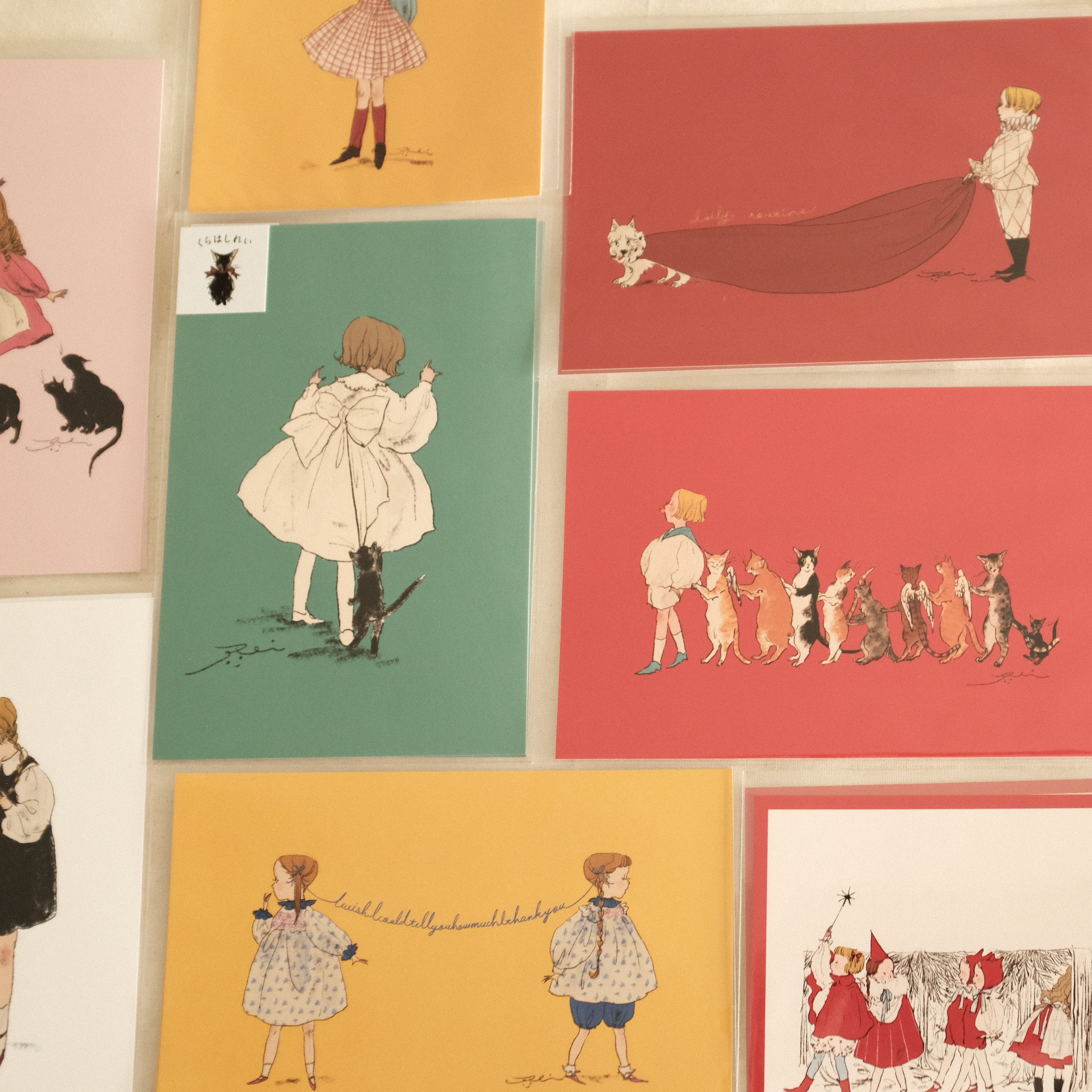 Kurahashi Rei Let's Play Postcard