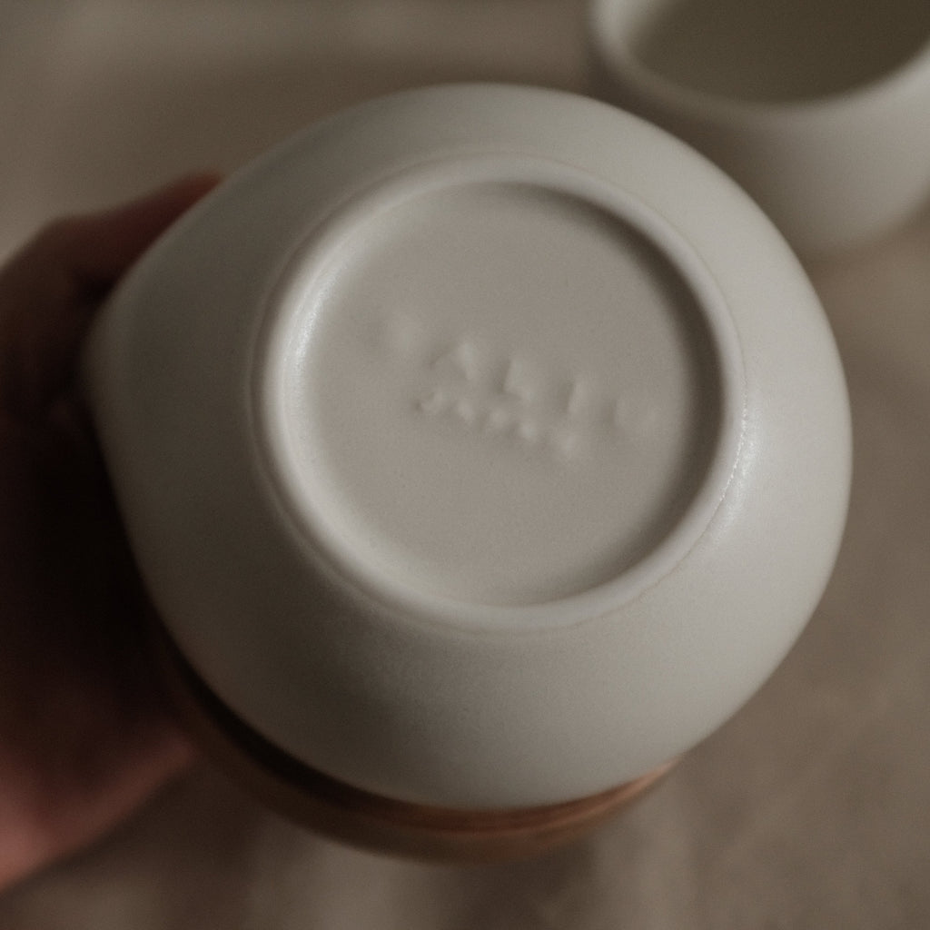 Saliu Japan Yui White Teapot Gift Set Minoware