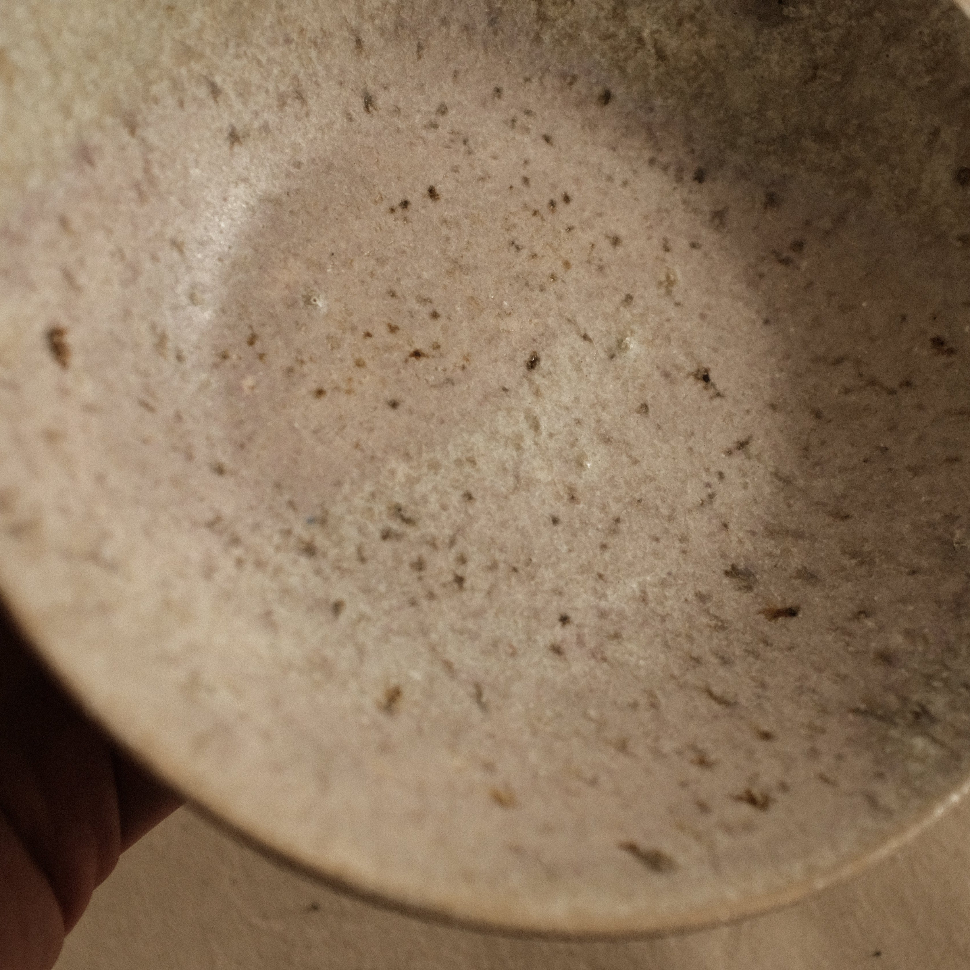 Suzuki Mikumo Spring Soft Pink Green Ceramic Deep Plate