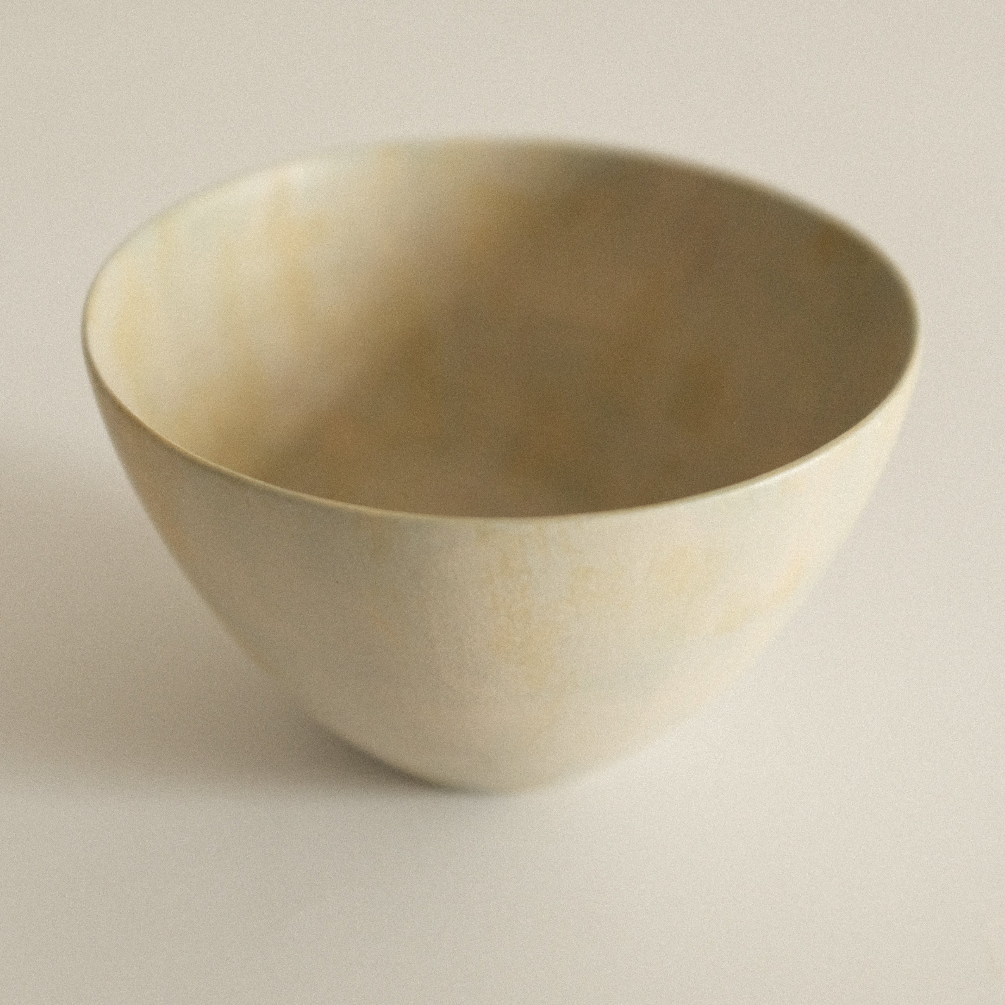 Makoto Saito Palette Green Yellow Round Cup