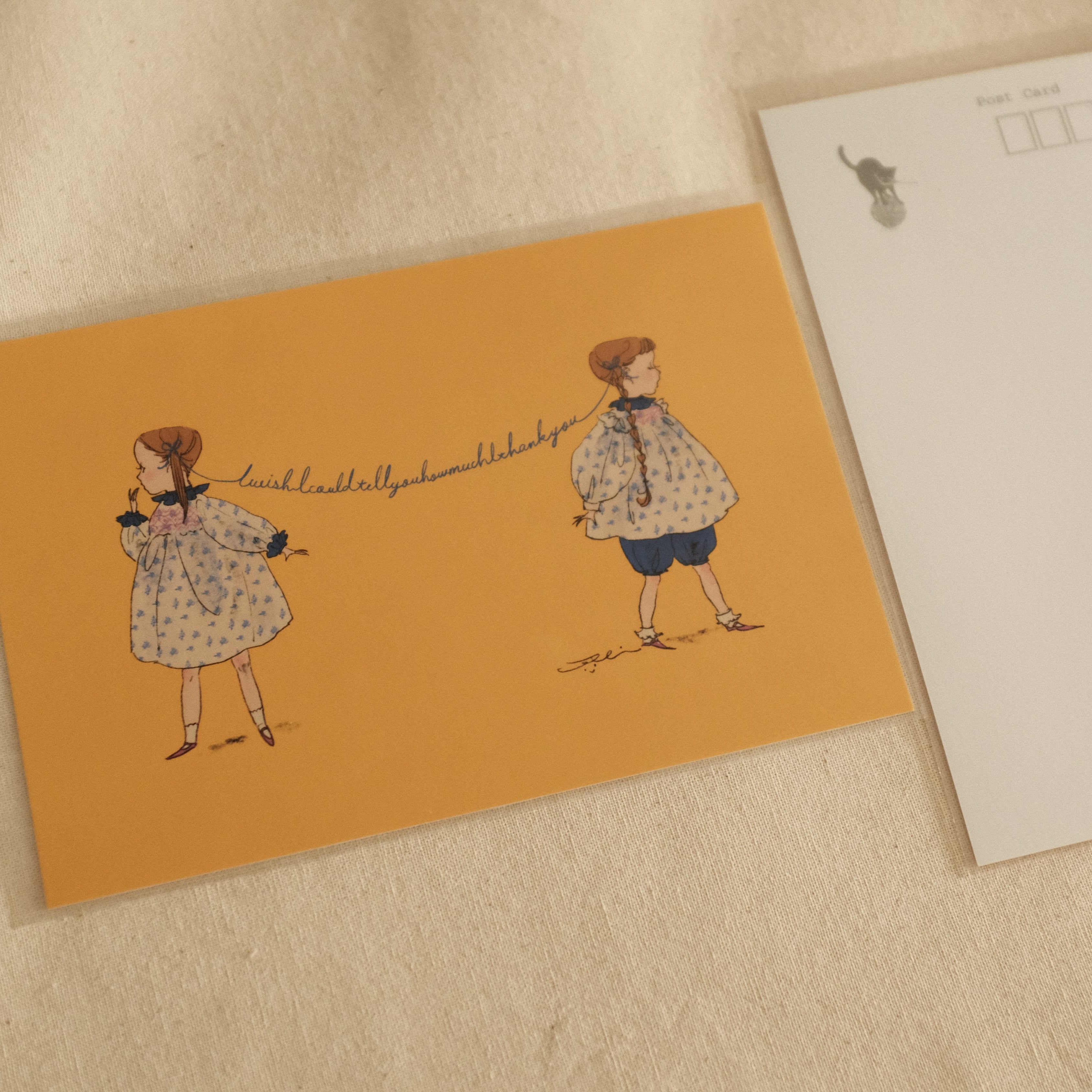 Kurahashi Rei Convey Thank You Postcard