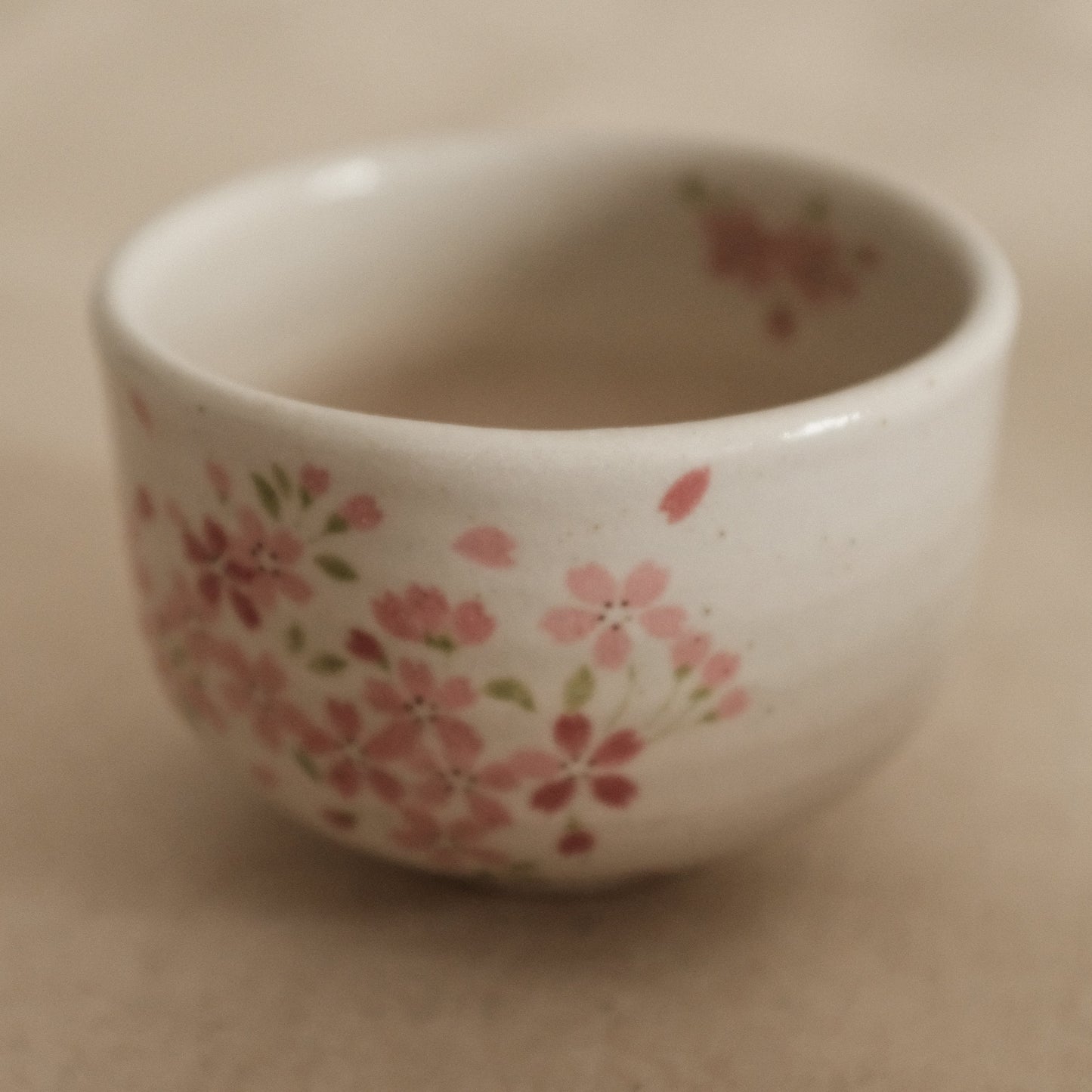 Hatsuichi Japan Cherry Blossom Pink Nodate Chawan Matcha Bowl Tea Bowl Japan Minoware