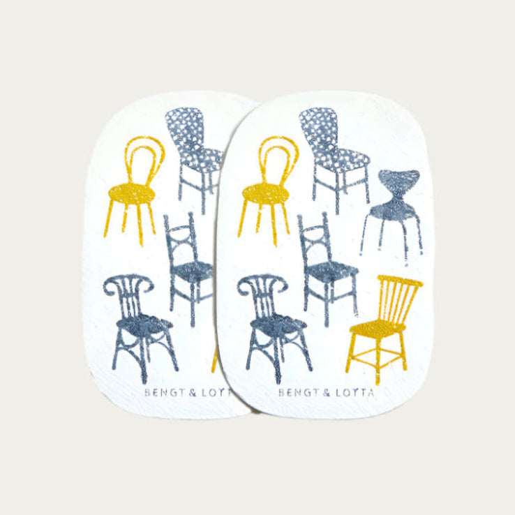 Bengt & Lotta Japan Pop-Up Sponge Chairs 2 pcs