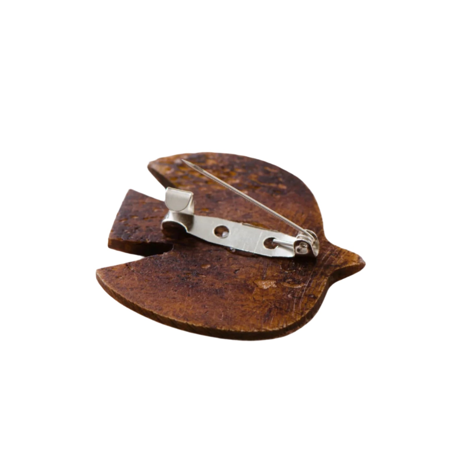 Akorat Japan Bone Brooch Duck