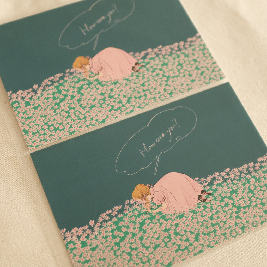 Kurahashi Rei How Are You Postcard