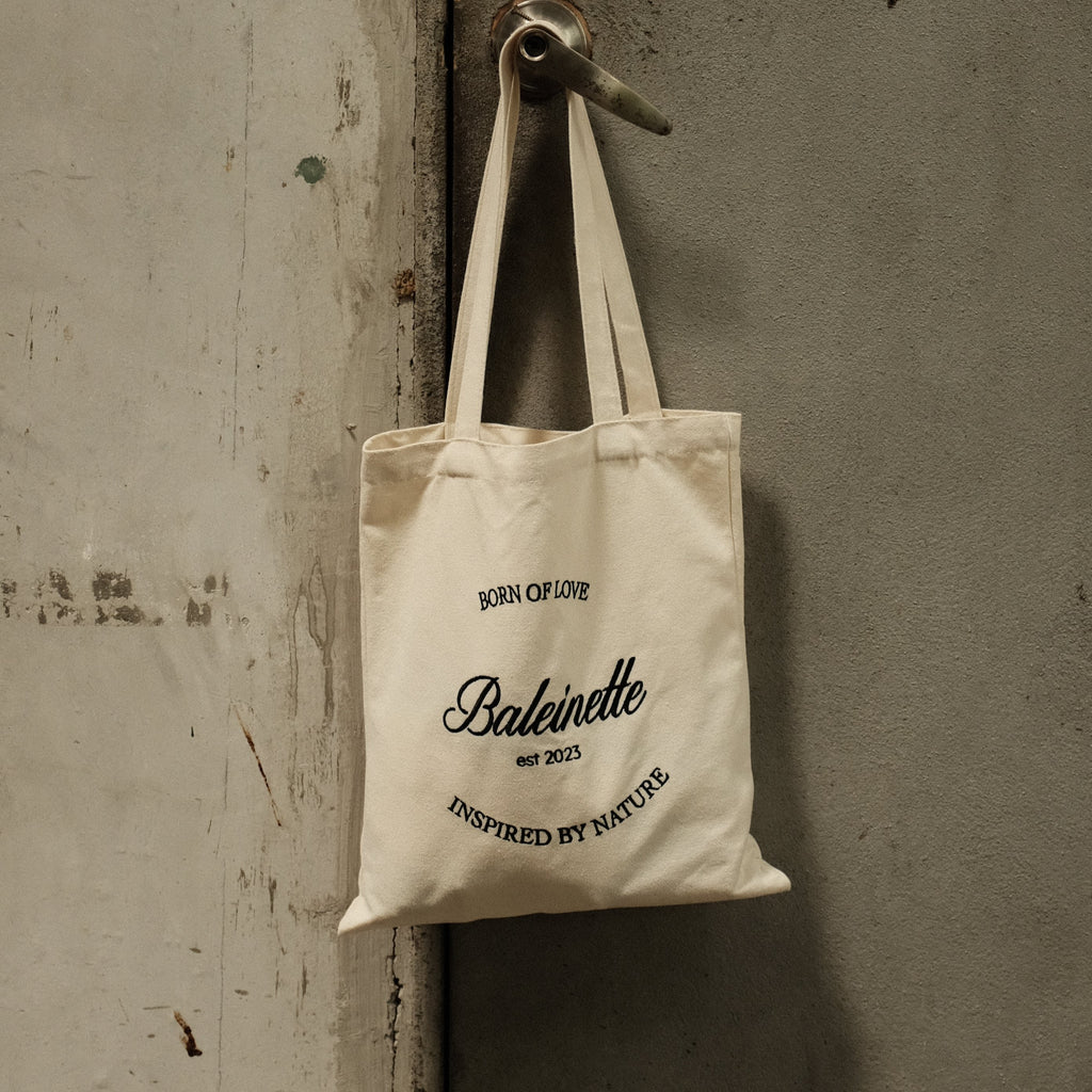 Baleinette Embroidered Tote Bag