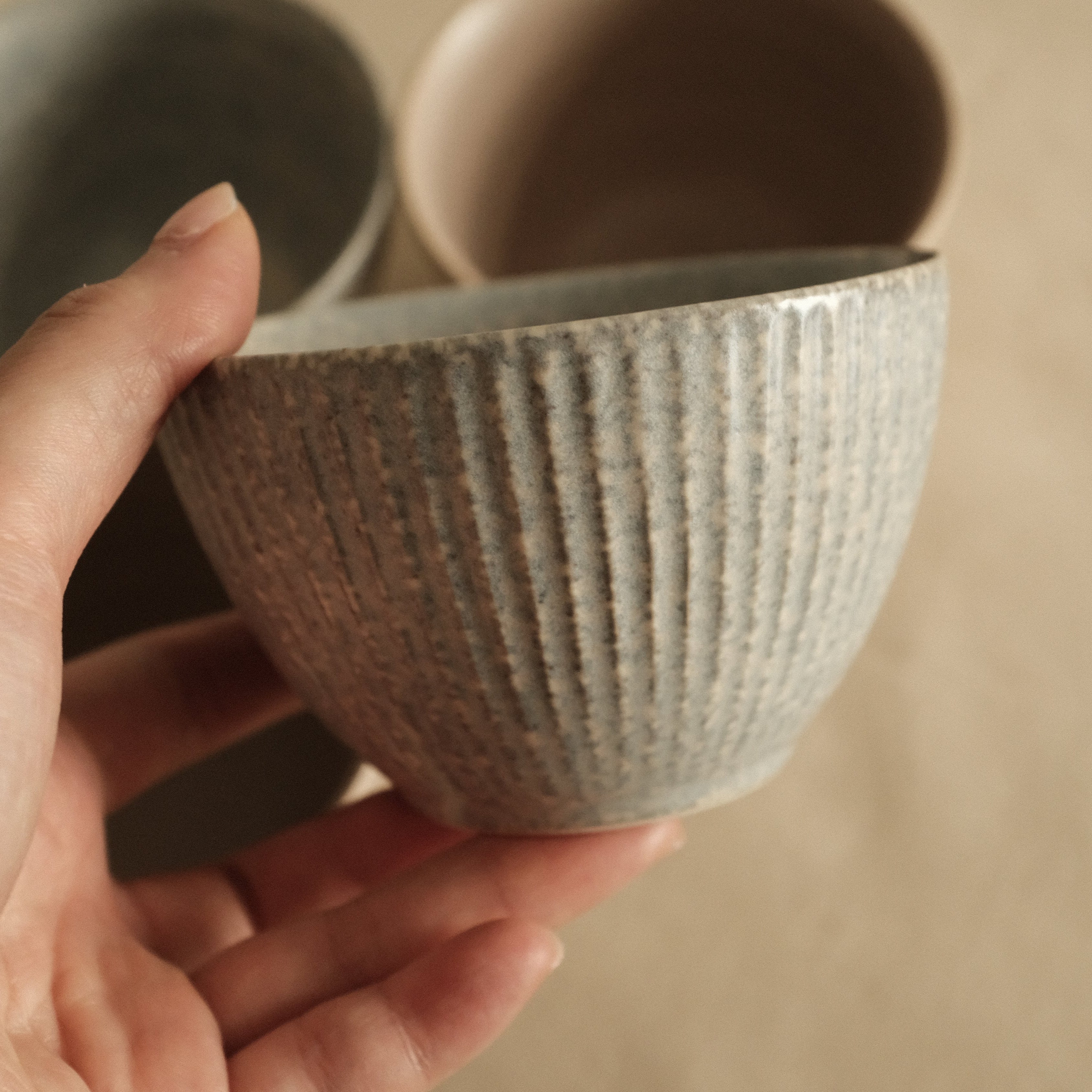 East Table Cotogo Kiln Change Blue Matte Small Bowl