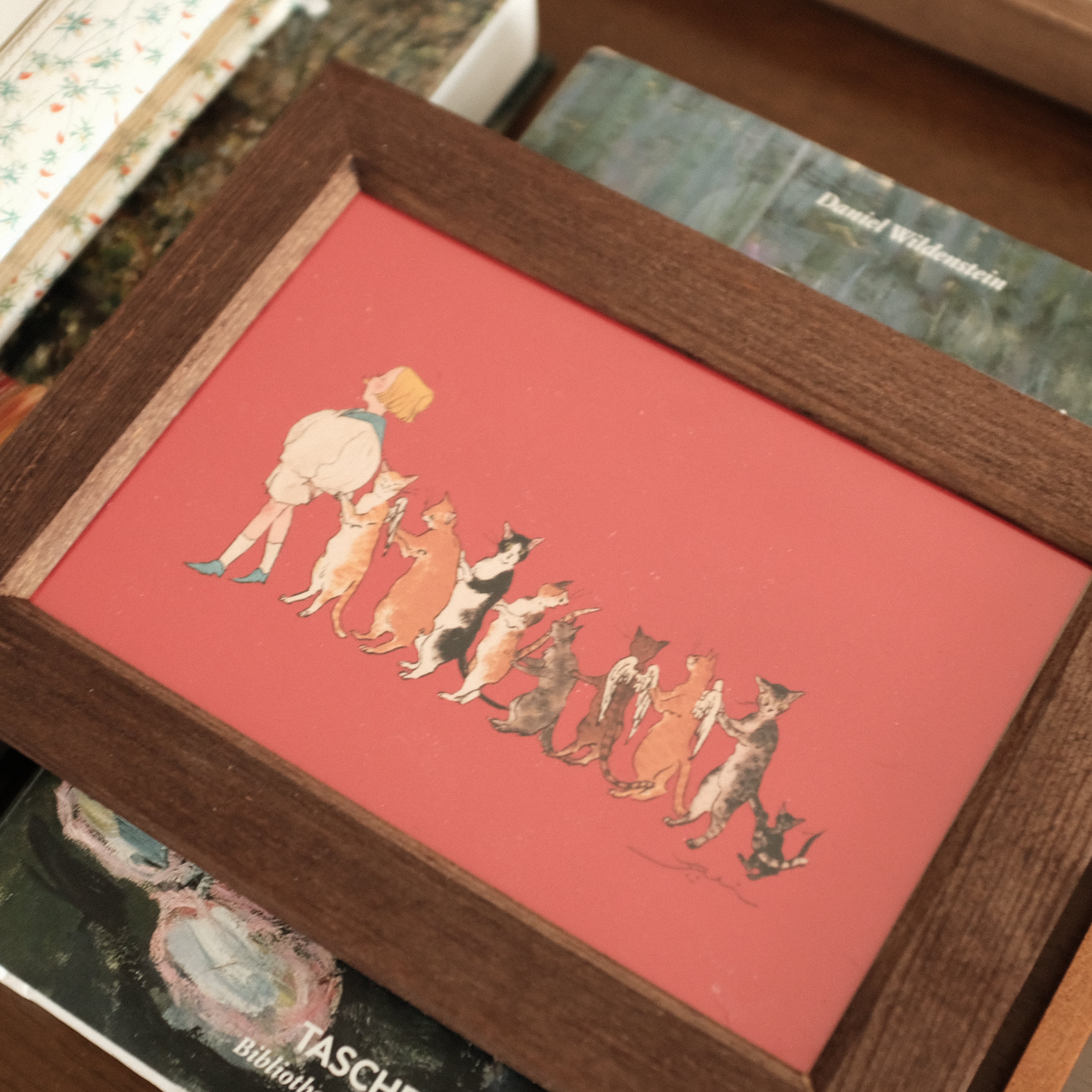 Kurahashi Rei Cat Family Postcard