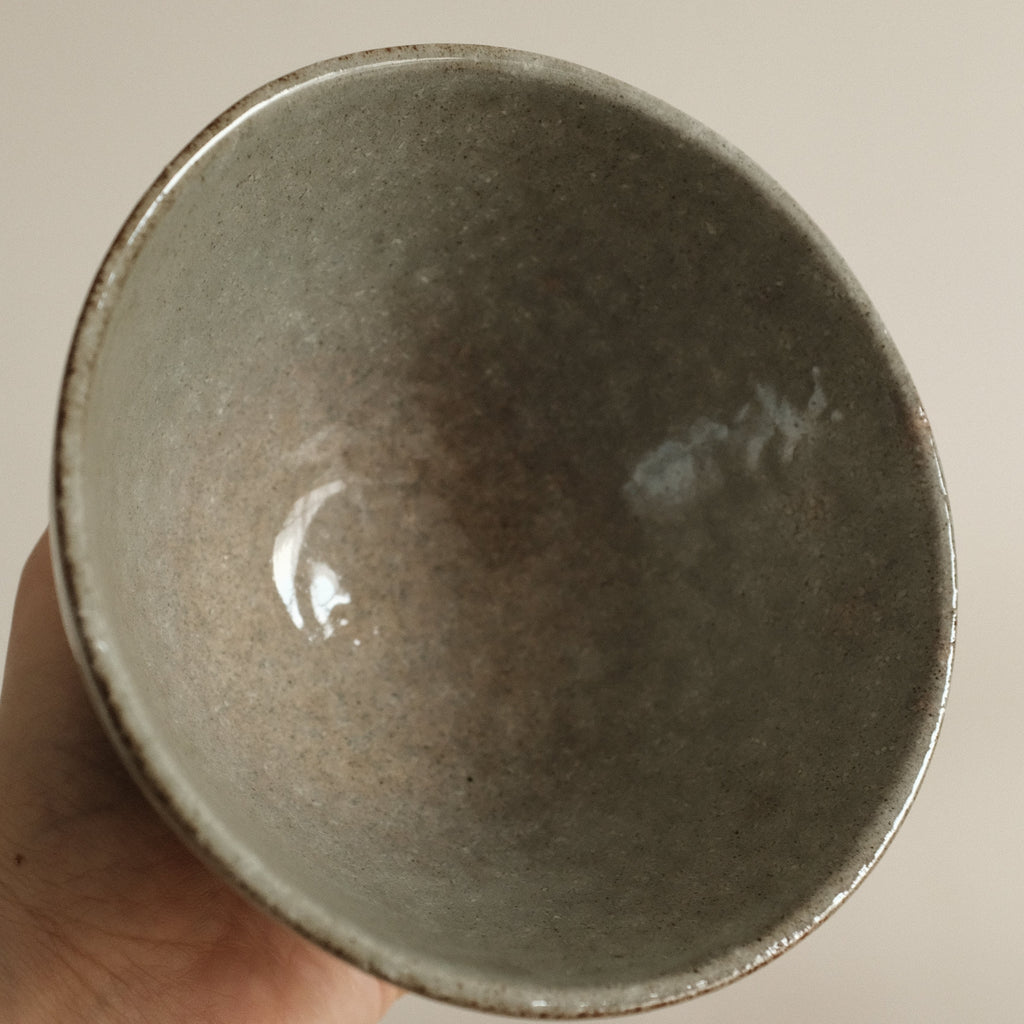 Maruyoshi Japan Jade Blue Kohiki Glaze Chawan Matcha Bowl Minoware