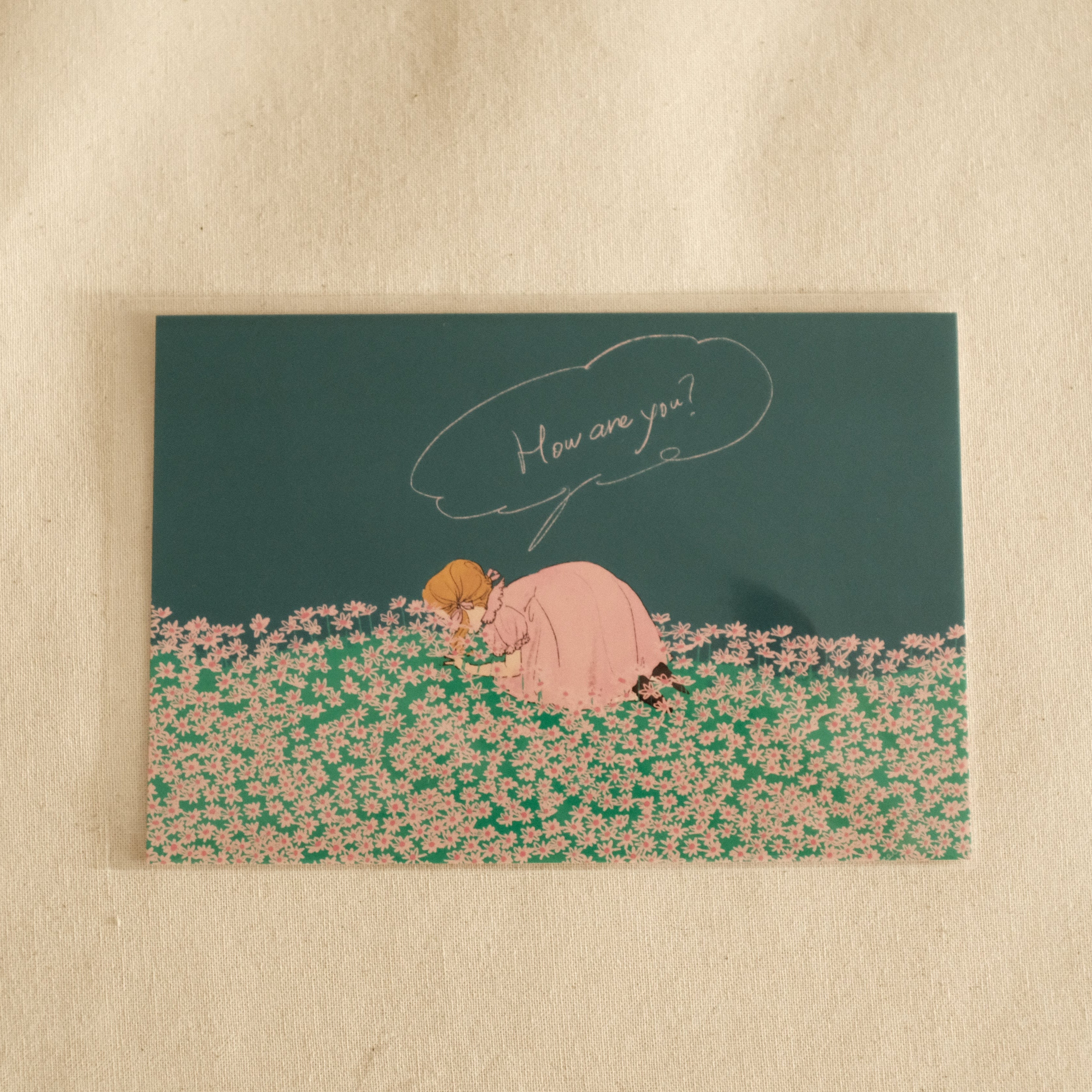 Kurahashi Rei How Are You Postcard