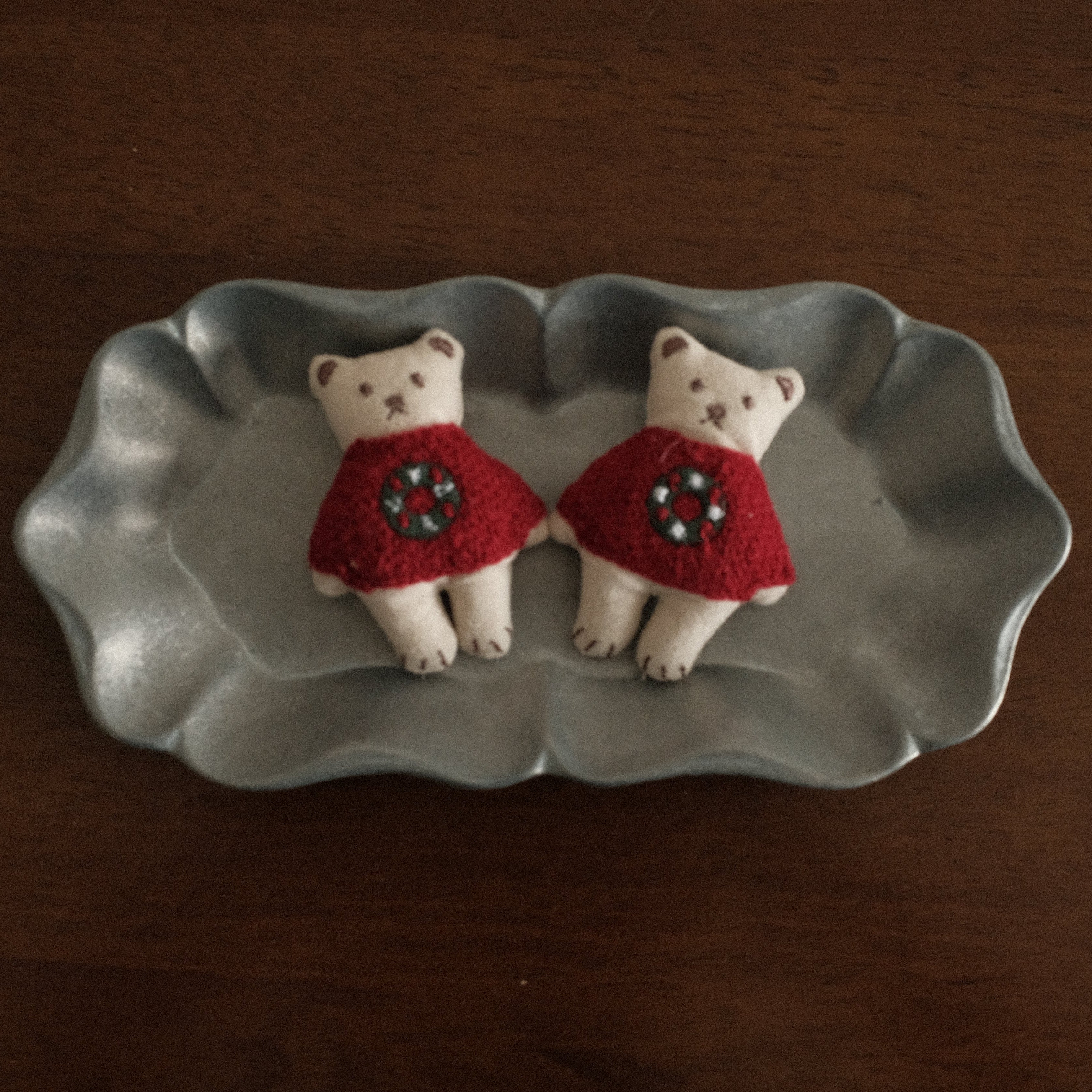 NOELLE Decorative Whimsical Embroidered Felt Brooch Pin