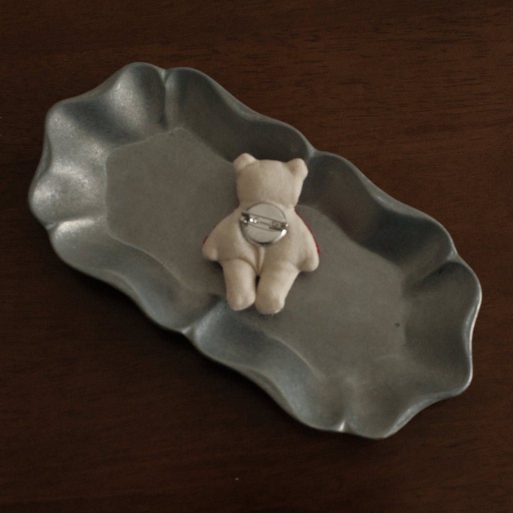 NOELLE Decorative Whimsical Embroidered Felt Brooch Pin