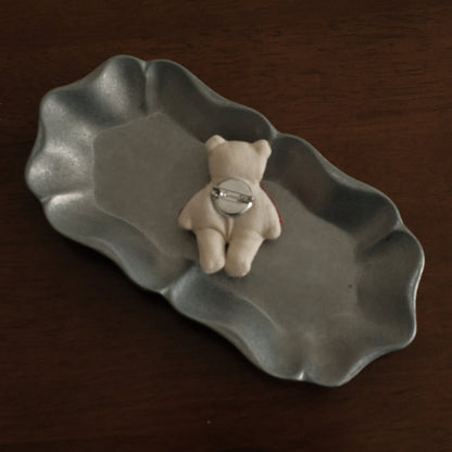 NOELLE Decorative Whimsical Embroidered Felt Brooch Pin