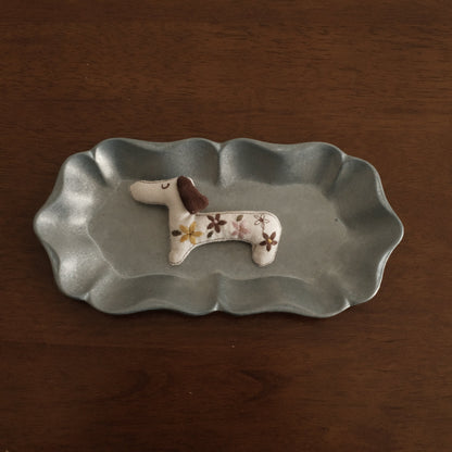 NOELLE Decorative Whimsical Embroidered Felt Brooch Pin