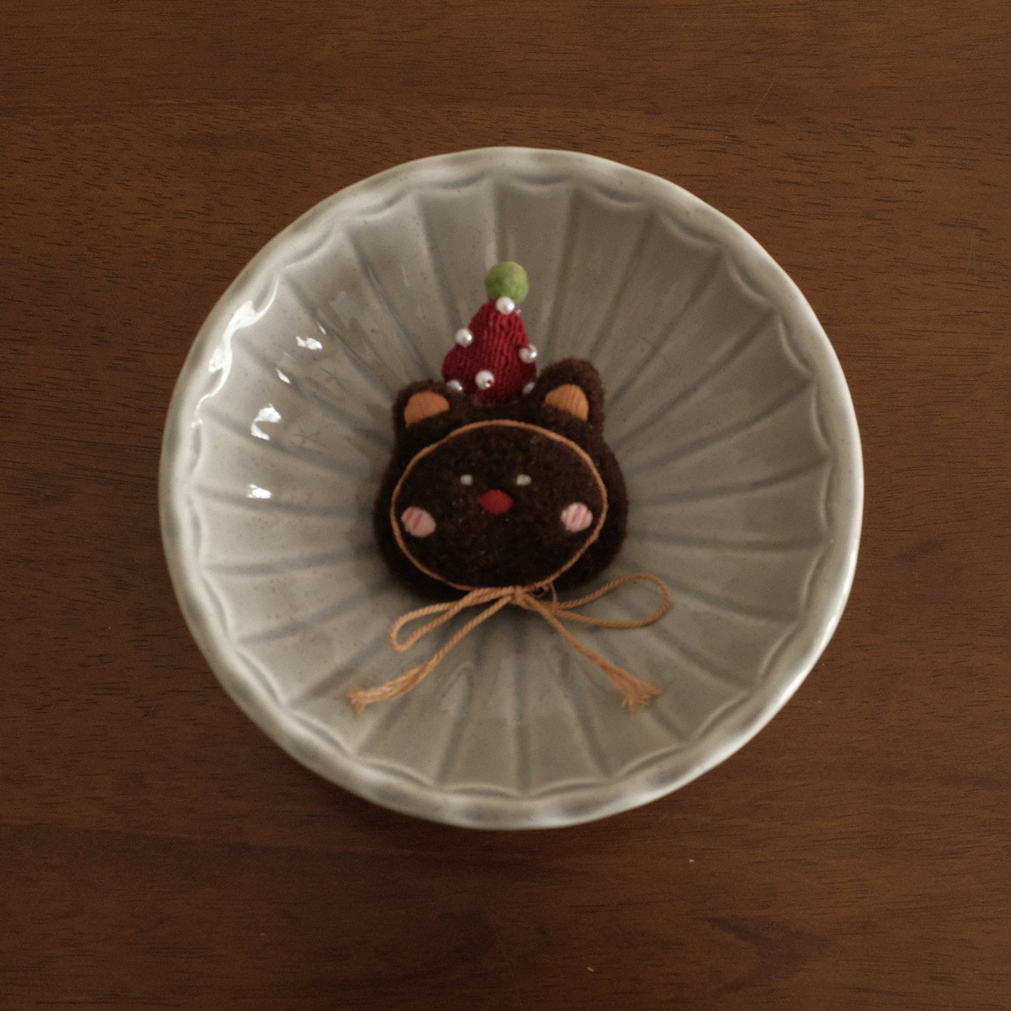 NOELLE Decorative Whimsical Embroidered Felt Brooch Pin