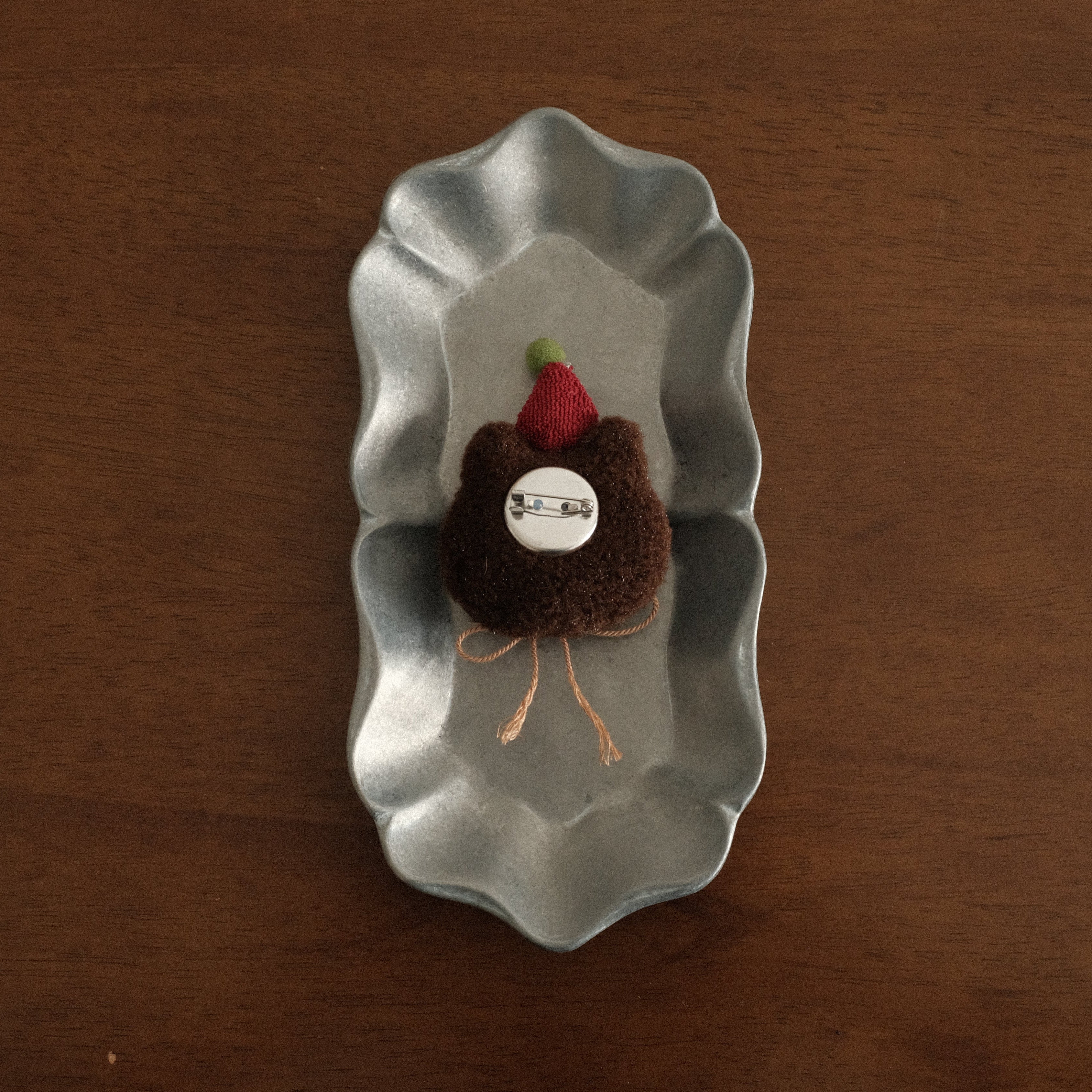 NOELLE Decorative Whimsical Embroidered Felt Brooch Pin