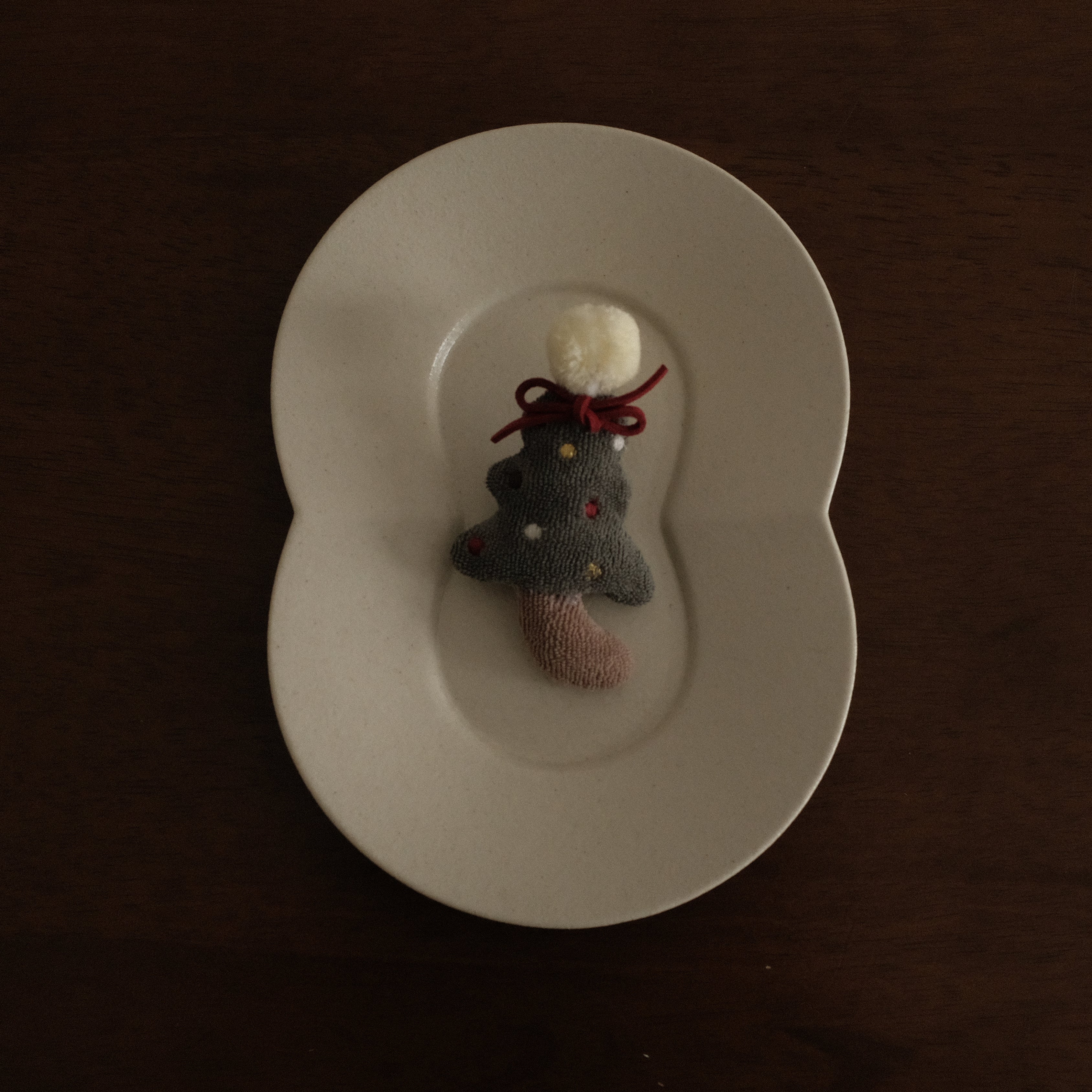 NOELLE Decorative Whimsical Embroidered Felt Brooch Pin