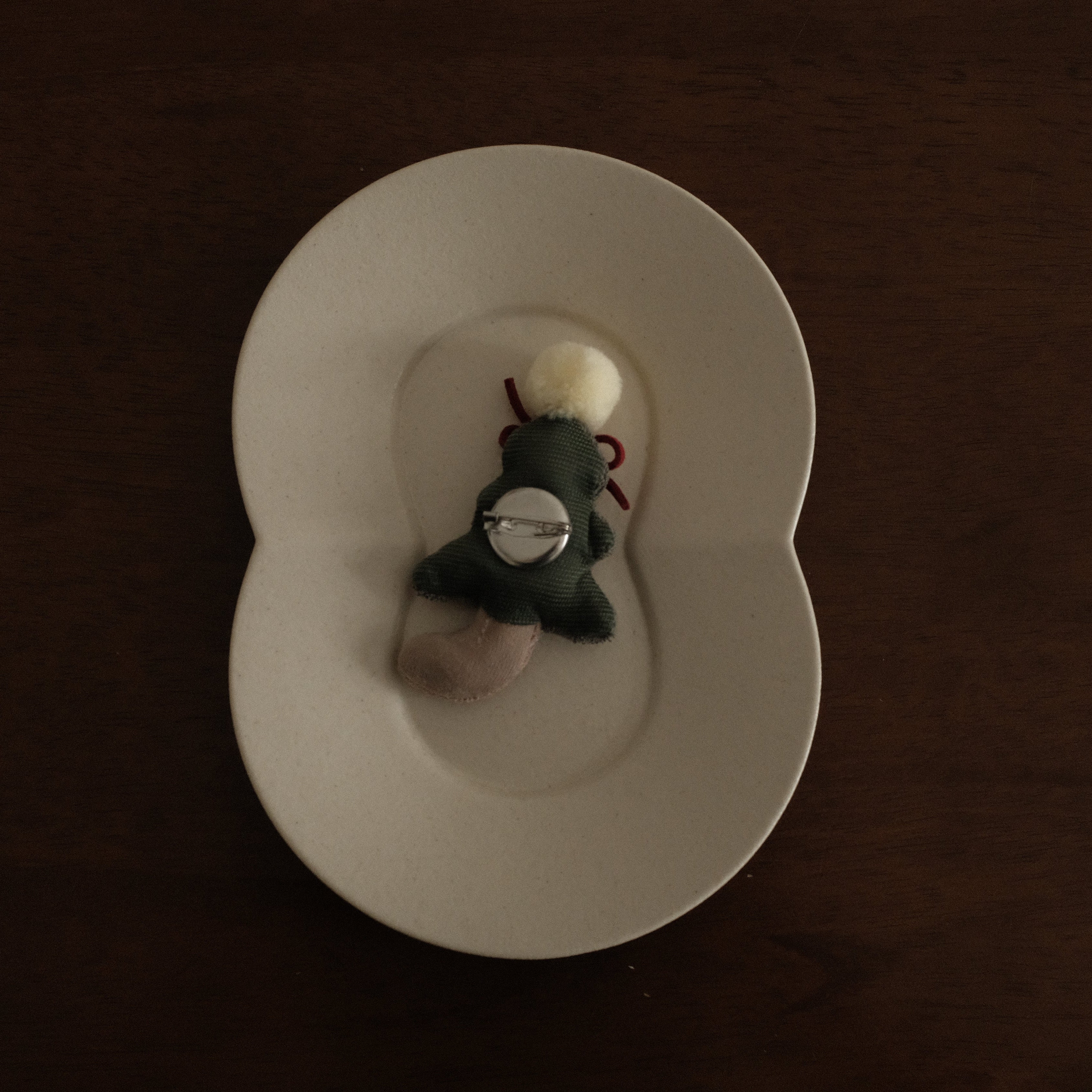 NOELLE Decorative Whimsical Embroidered Felt Brooch Pin