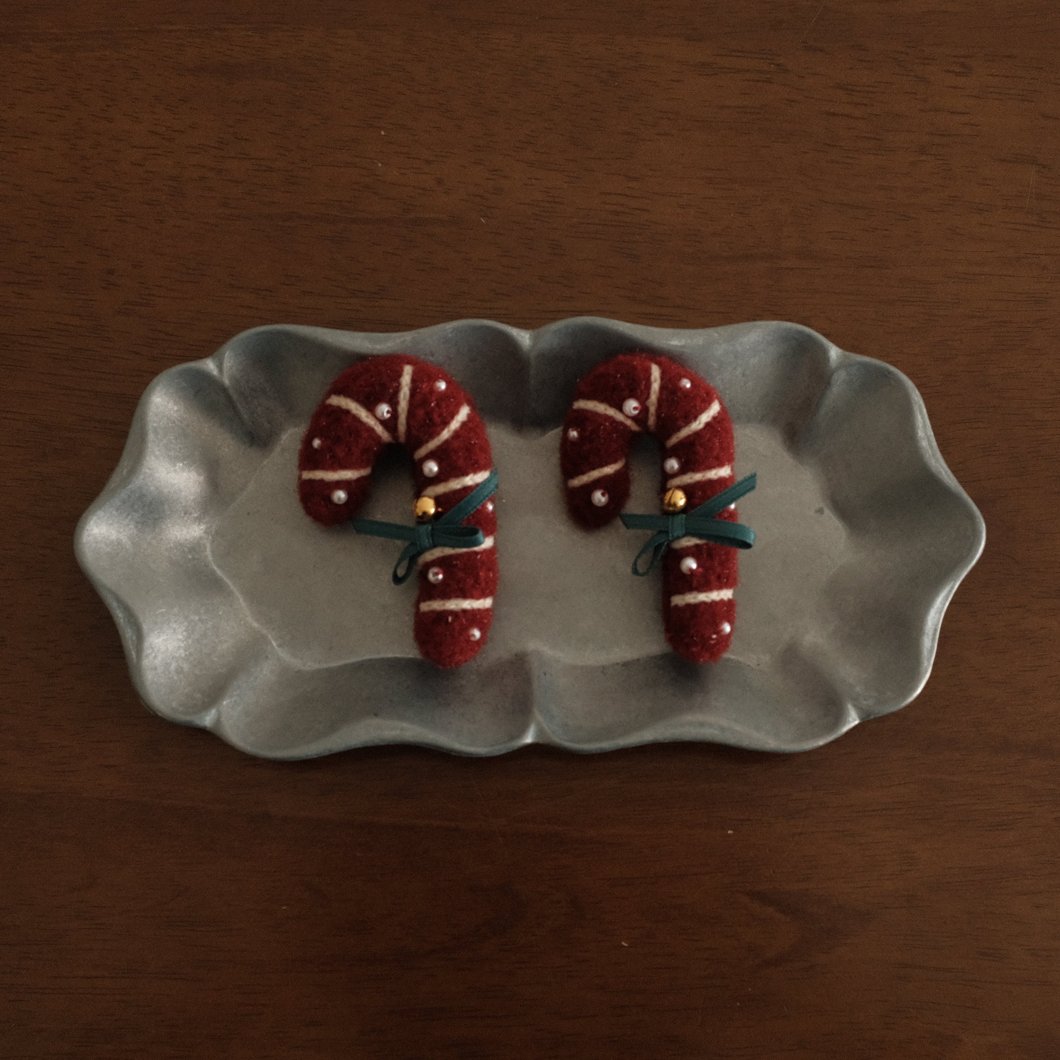 NOELLE Decorative Whimsical Embroidered Felt Brooch Pin