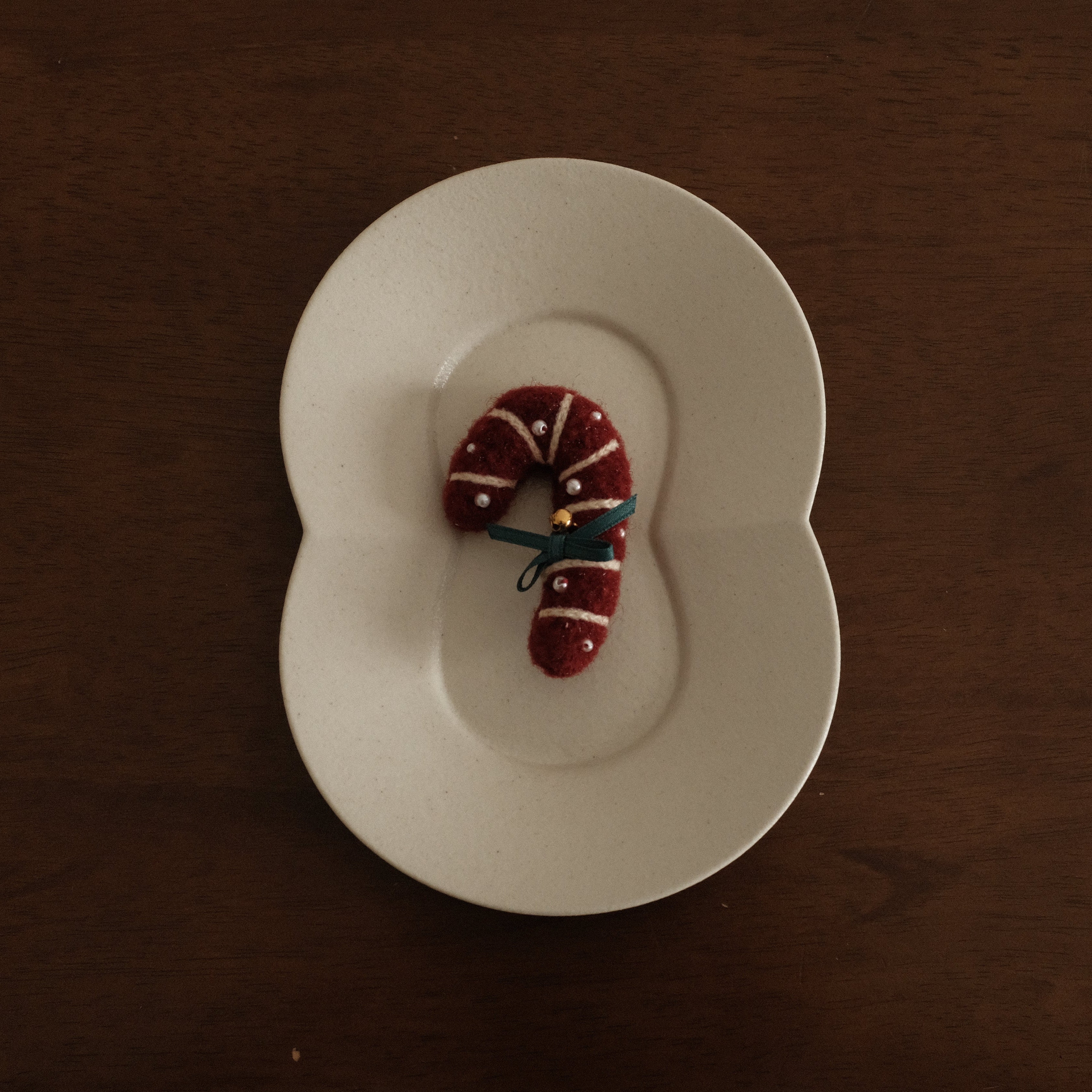 NOELLE Decorative Whimsical Embroidered Felt Brooch Pin