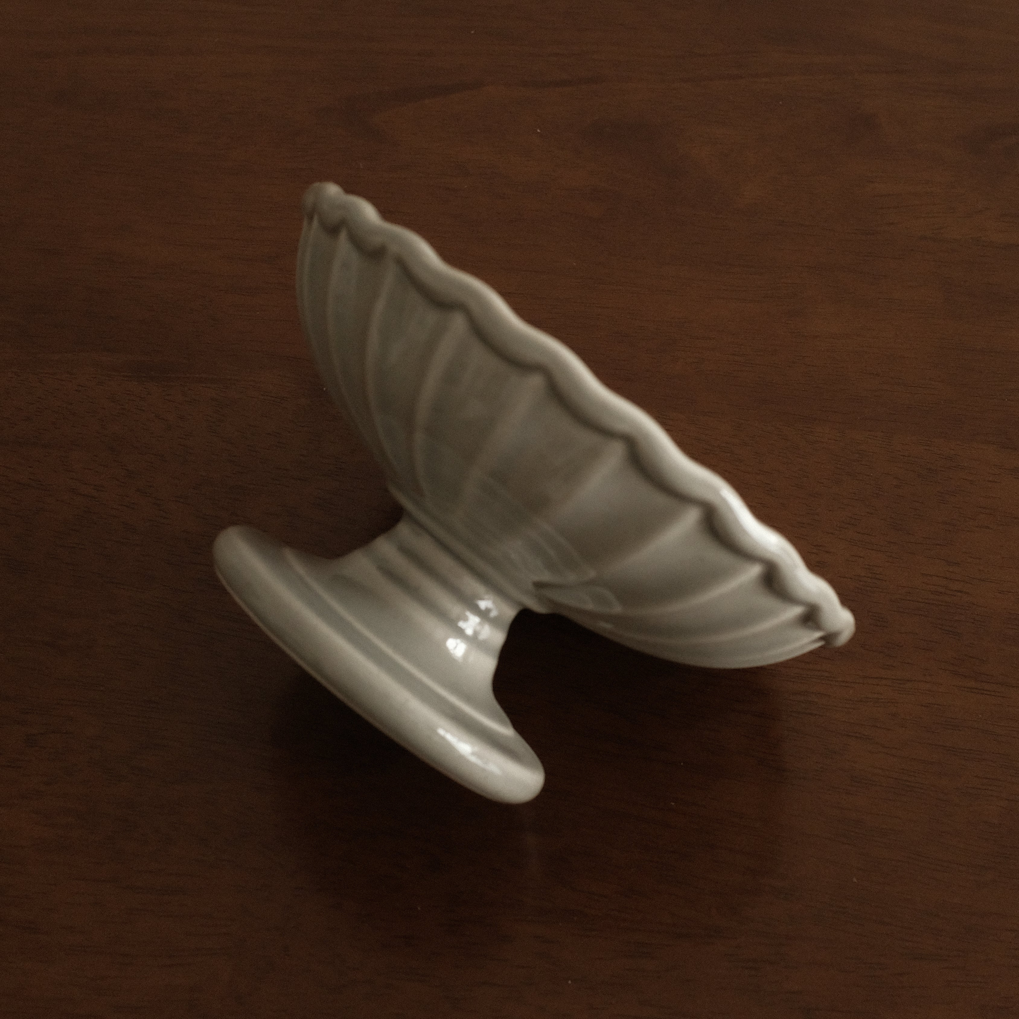 COLETTE Retro Ceramic Floral Pedestal Dish Plate Tea Stand Dessert Pastry Plate