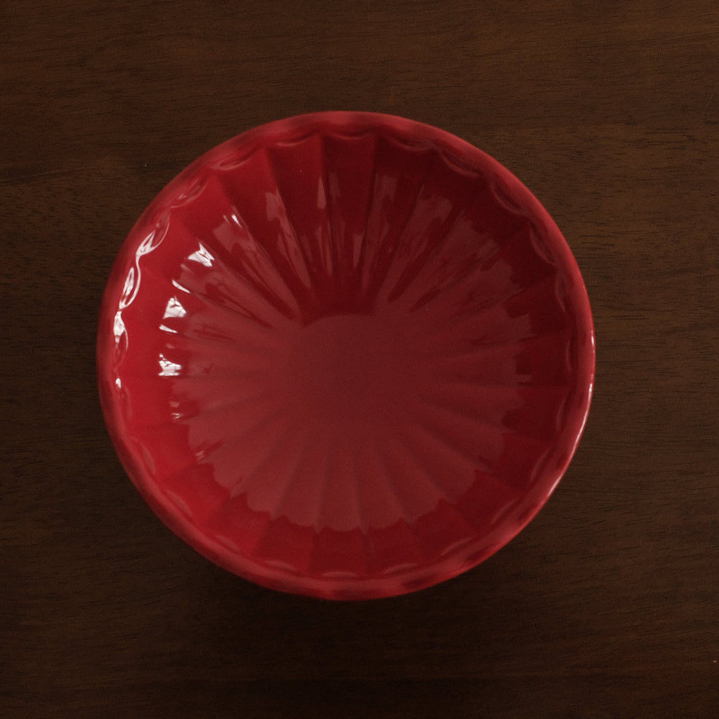 COLETTE Retro Ceramic Floral Pedestal Dish Plate Tea Stand Dessert Pastry Plate