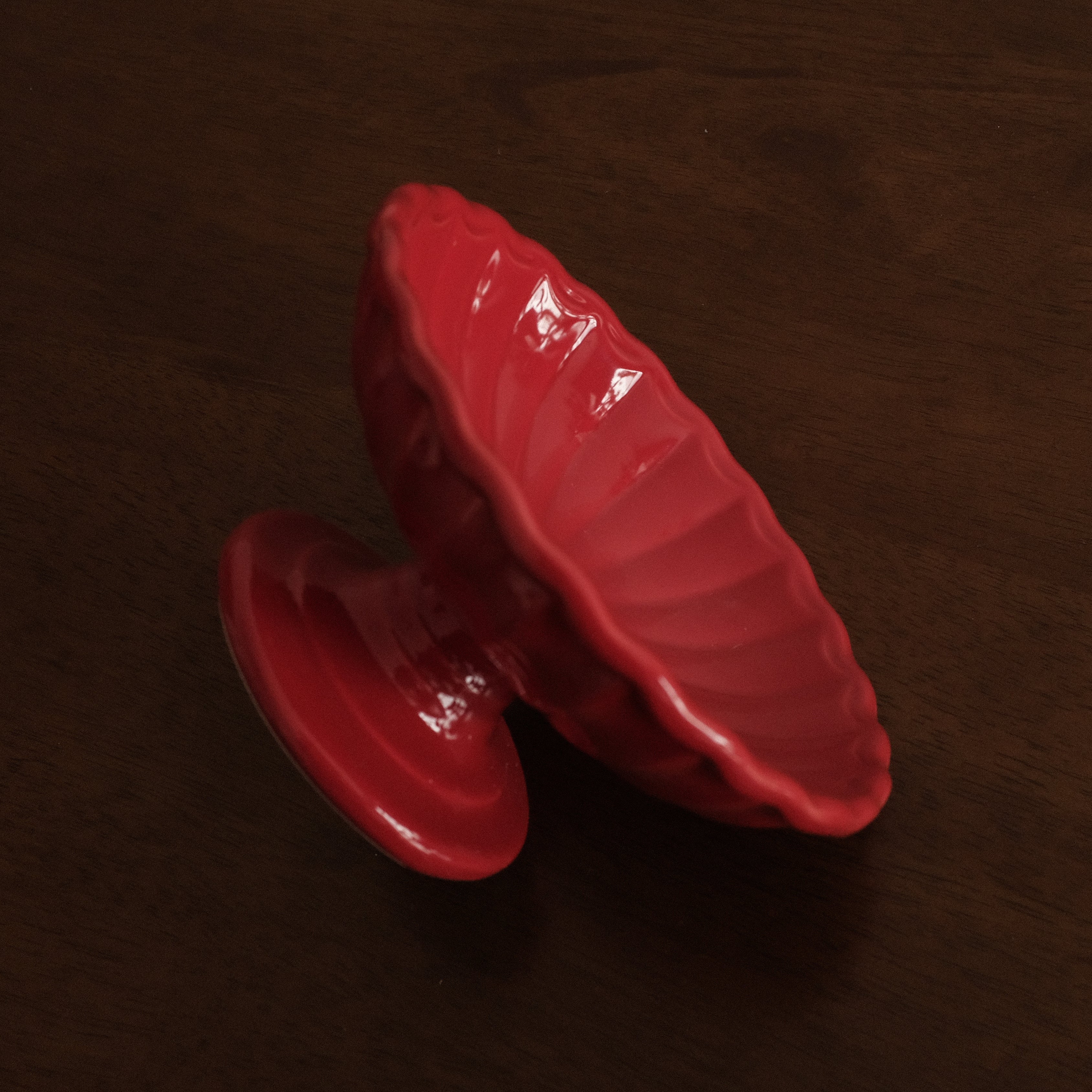 COLETTE Retro Ceramic Floral Pedestal Dish Plate Tea Stand Dessert Pastry Plate