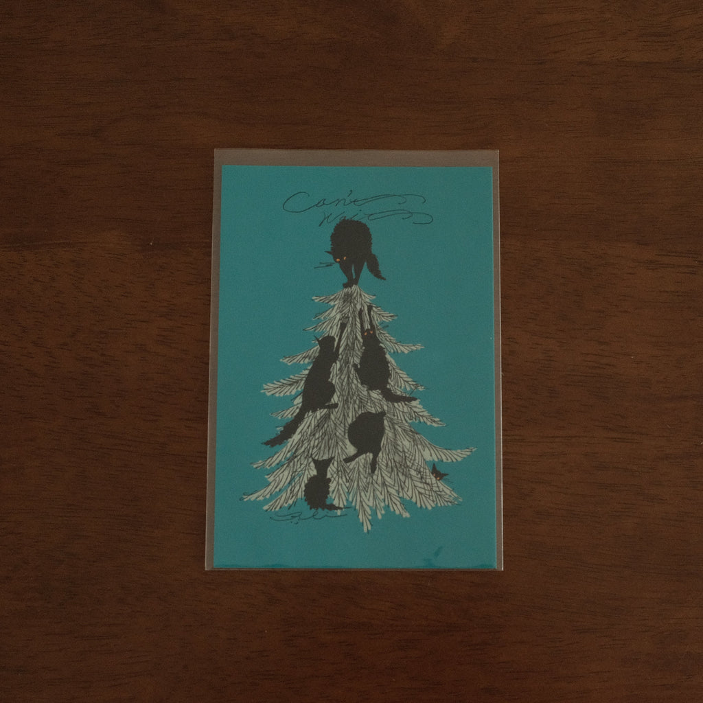 Kurahashi Rei Can't Wait for Christmas Postcard