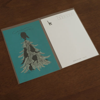 Kurahashi Rei Can't Wait for Christmas Postcard