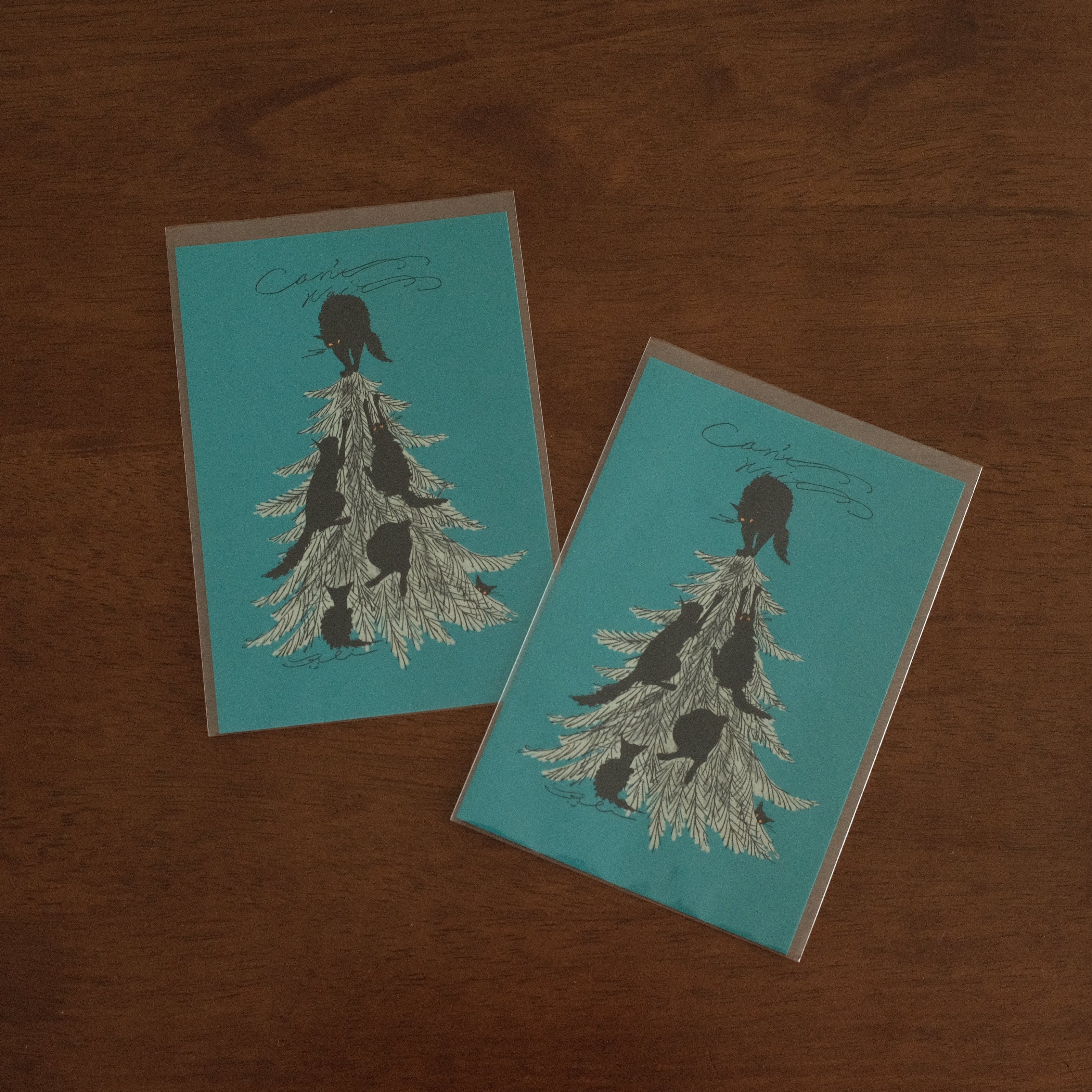 Kurahashi Rei Can't Wait for Christmas Postcard