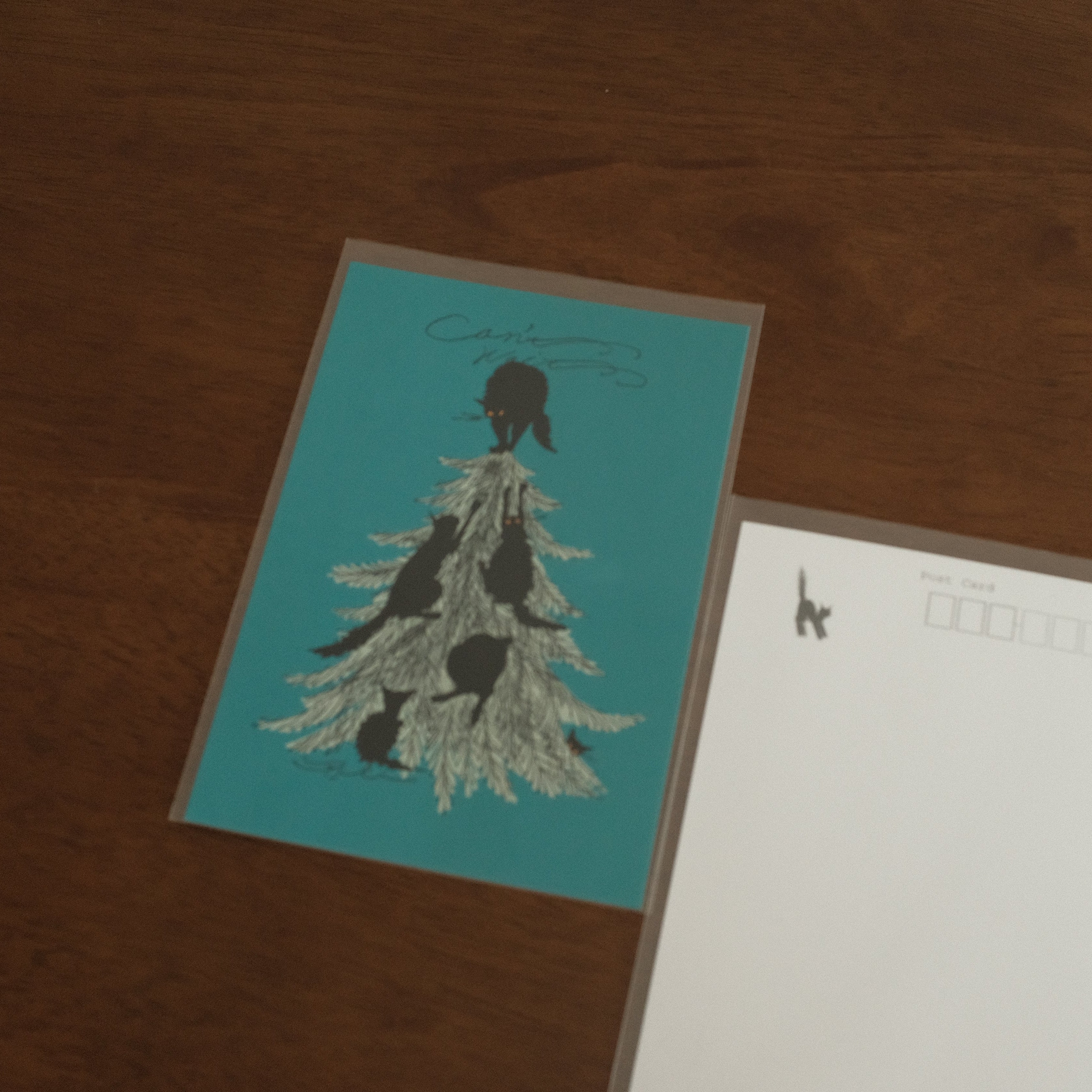 Kurahashi Rei Can't Wait for Christmas Postcard