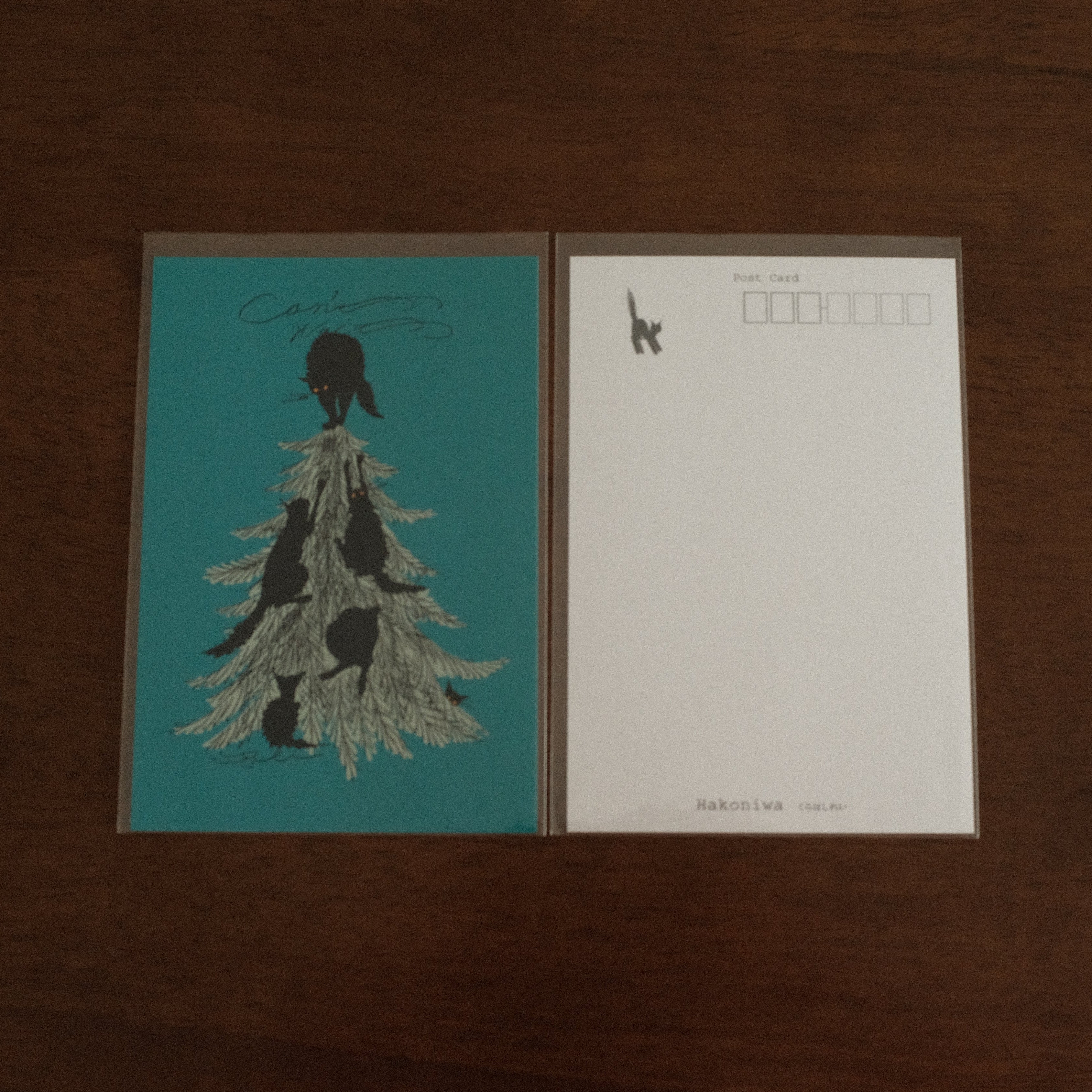 Kurahashi Rei Can't Wait for Christmas Postcard