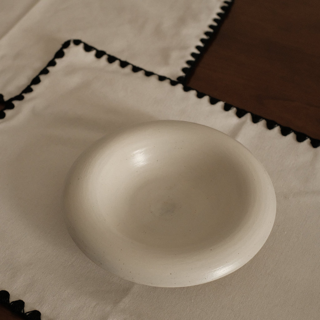 ELISE French Linen Cotton Embroidered Linings Heat Insulation Table Placemat