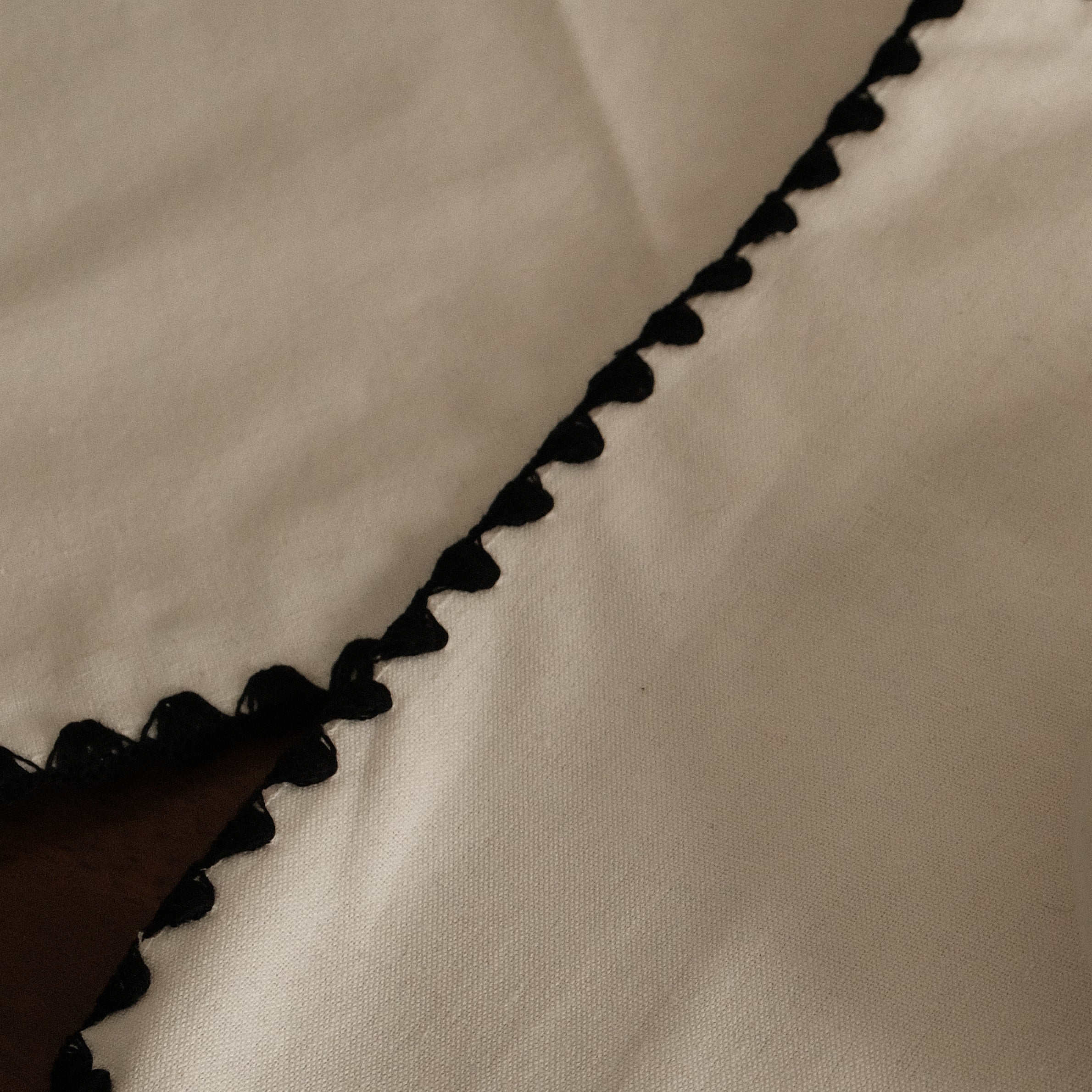 ELISE French Linen Cotton Embroidered Linings Heat Insulation Table Placemat