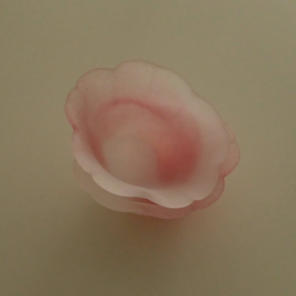 Aika Japan X Iwasawa Glass Honoka Handmade Small Edo Glass Bowl Cherry Blossom