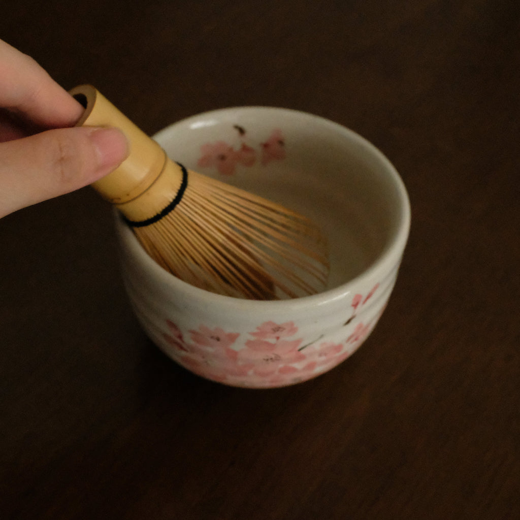 Maruyoshi Japan Hana Kanzashi Nodate Chawan Matcha Bowl Kiyomizuyaki