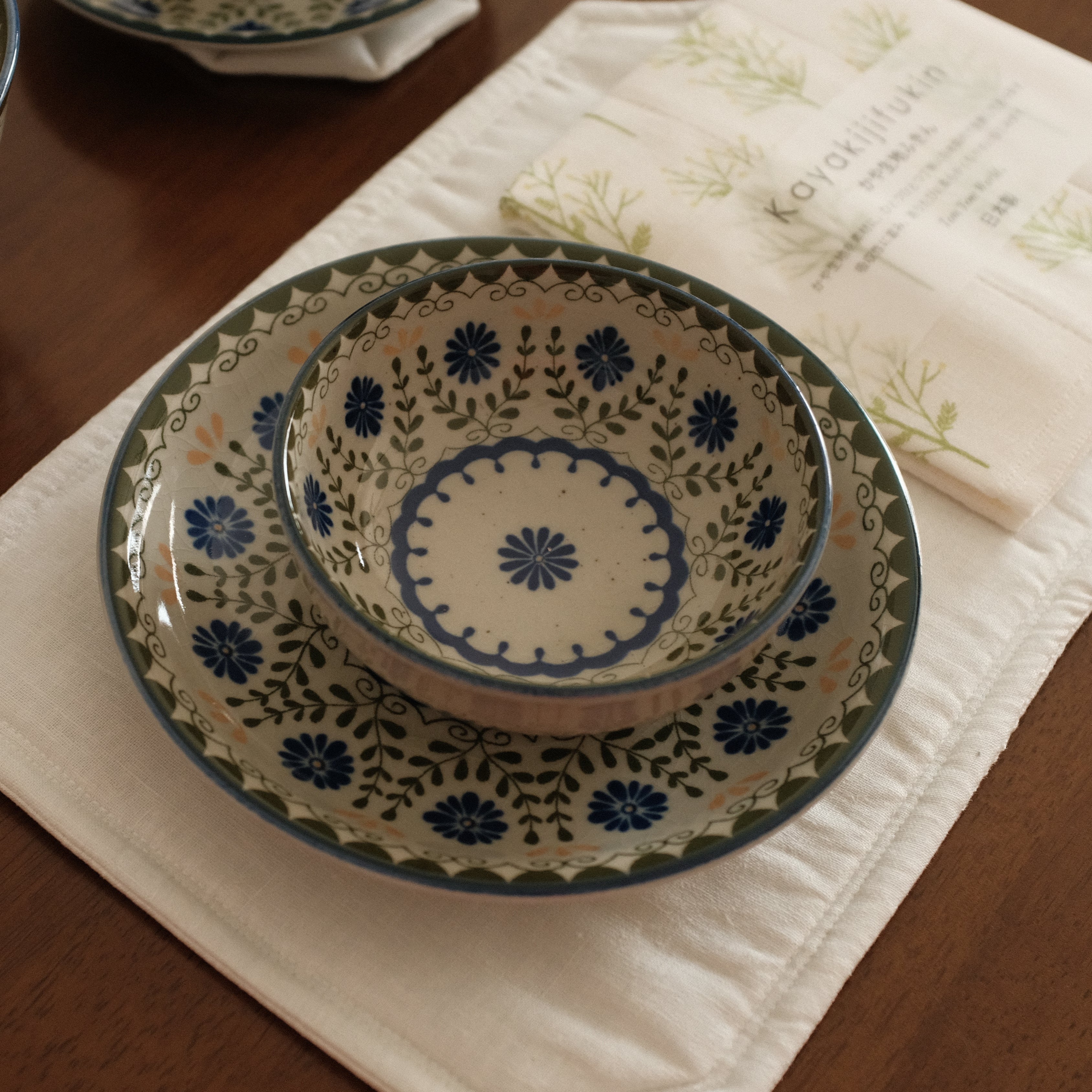 Wako Japan Secret Garden Retro Gift Set