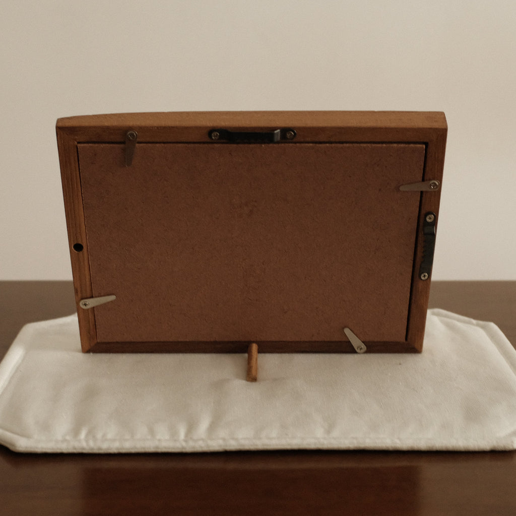 Teak Wood Art Frame Back side